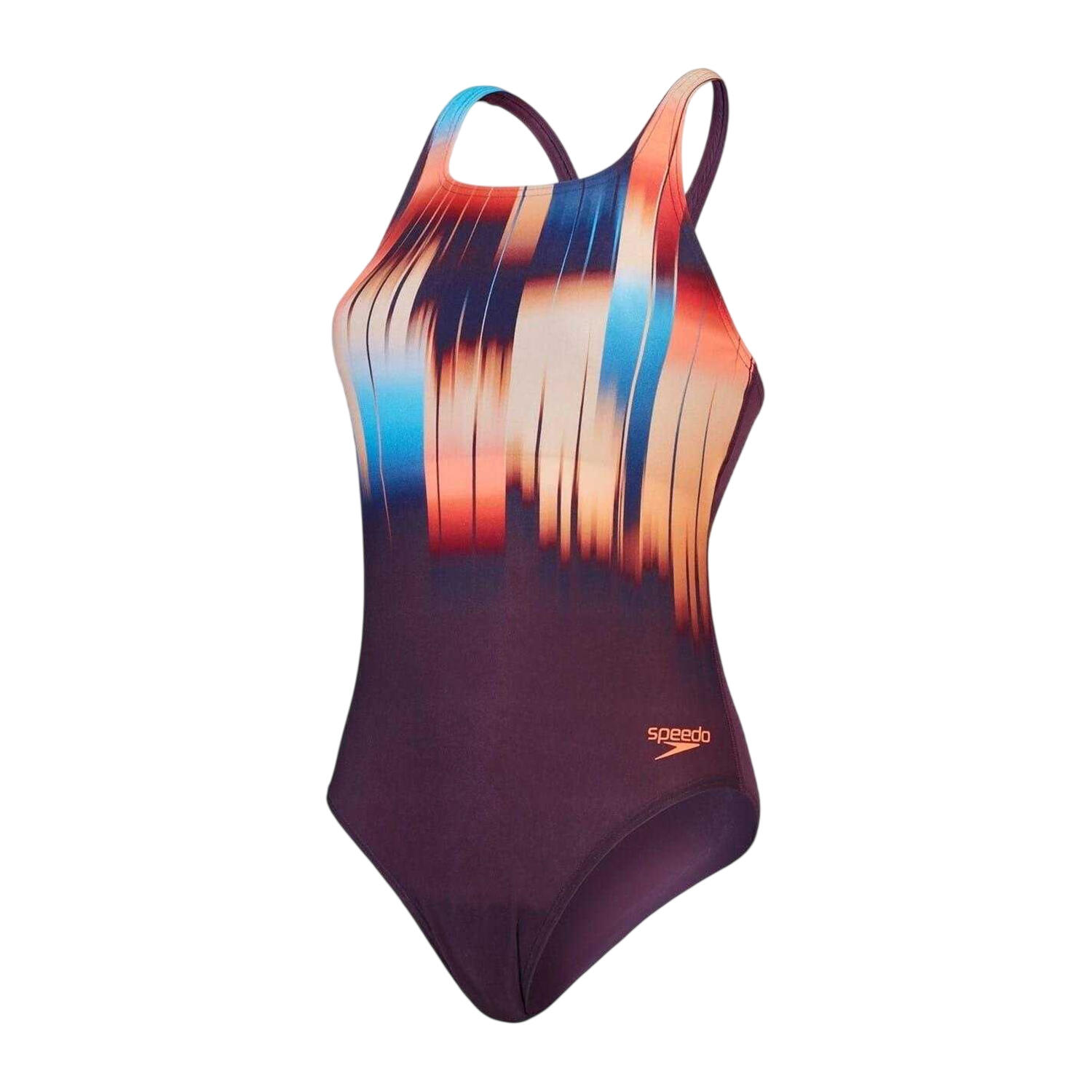 Speedo Womens/Ladies Medalist Digital Print One Piece Swimsuit