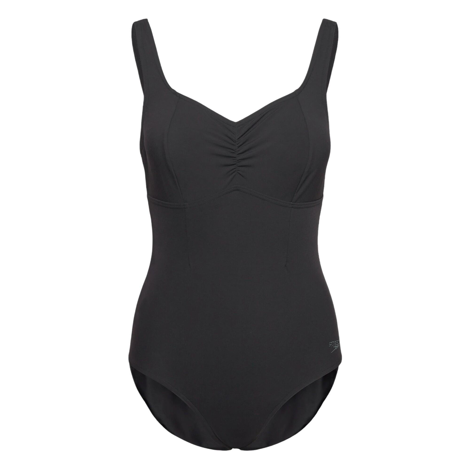 Speedo Womens/Ladies Plain One Piece Swimsuit