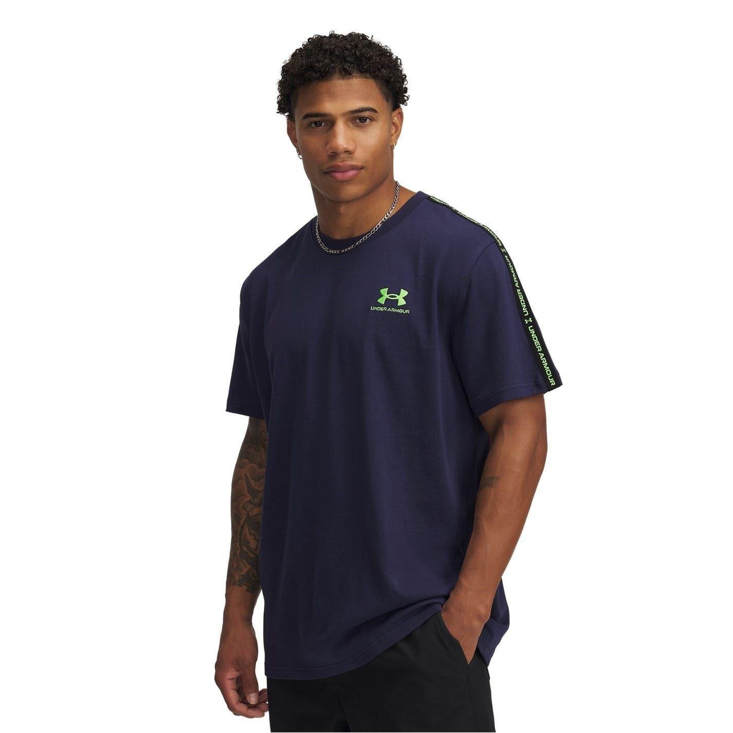 Under Armour Mens Icon Crew Neck Regular T-Shirt