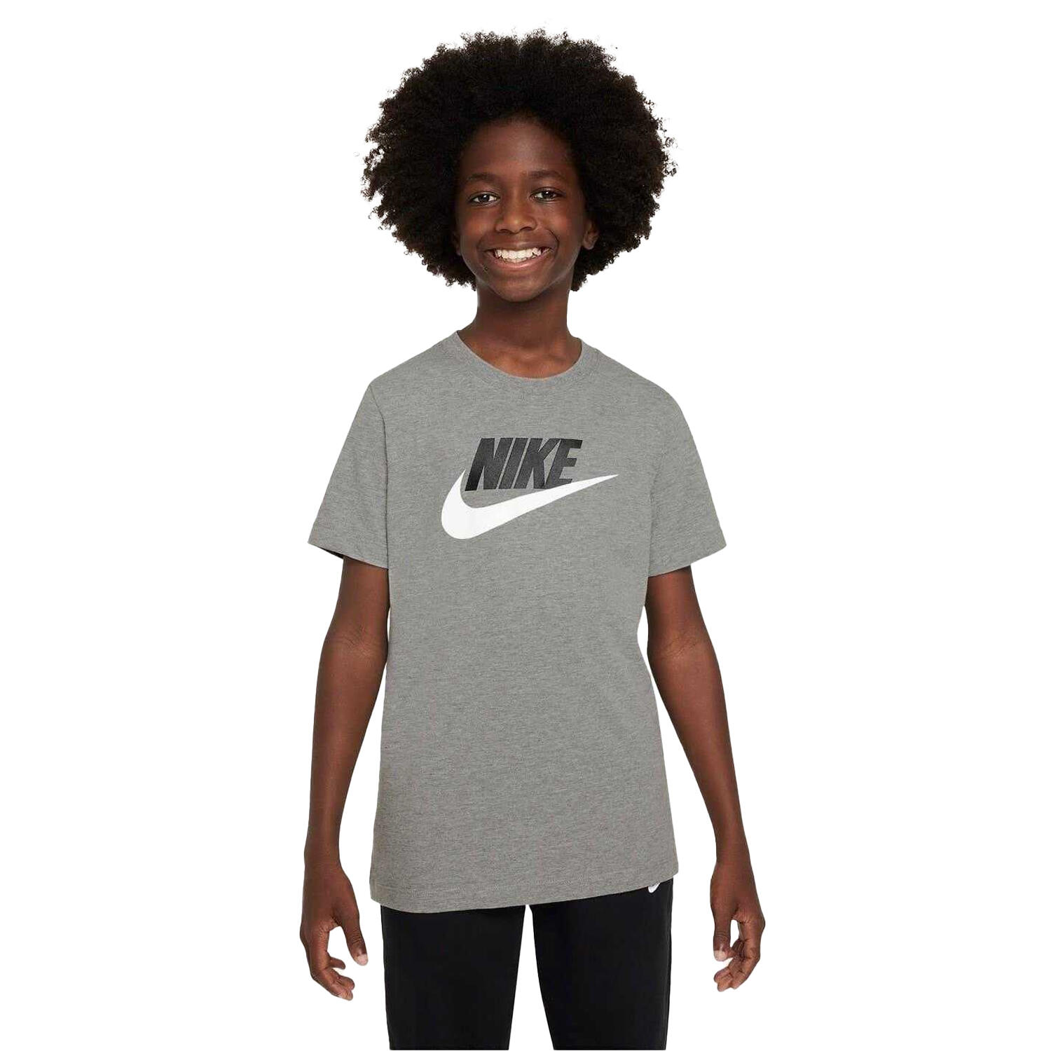 Nike Childrens/Kids Sportswear Logo Cotton T-Shirt