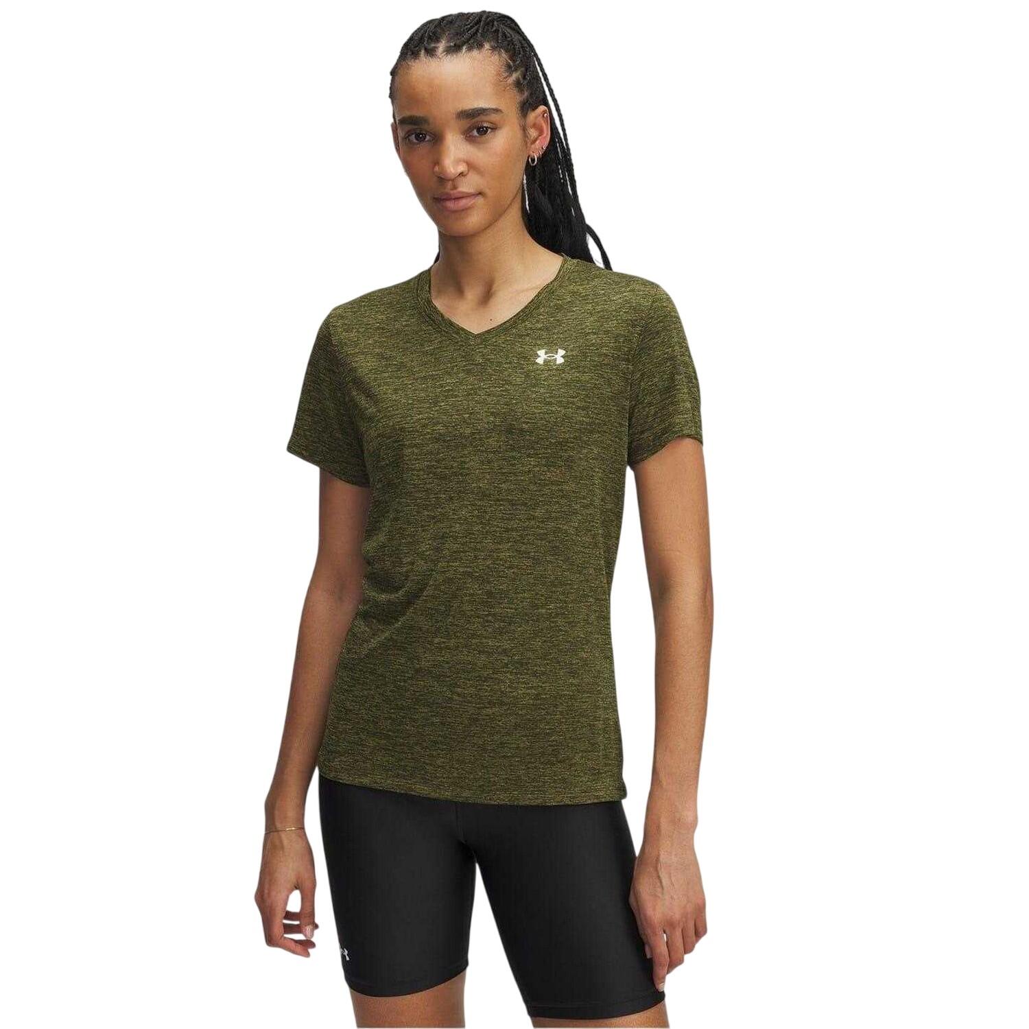 Under Armour Womens/Ladies Twist V Neck Loose Fit T-Shirt