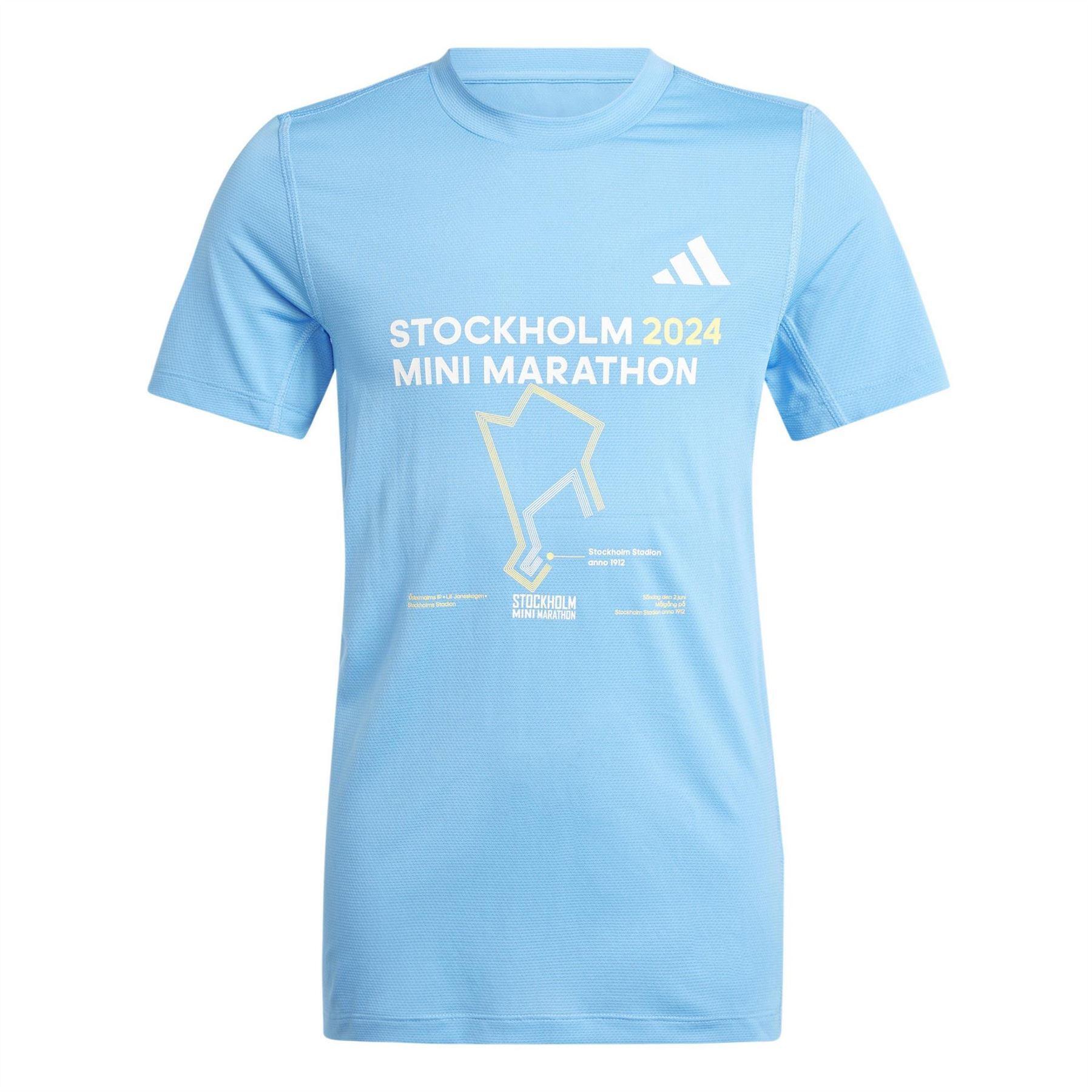 Adidas Childrens/Kids Mini Marathon Performance T-Shirt
