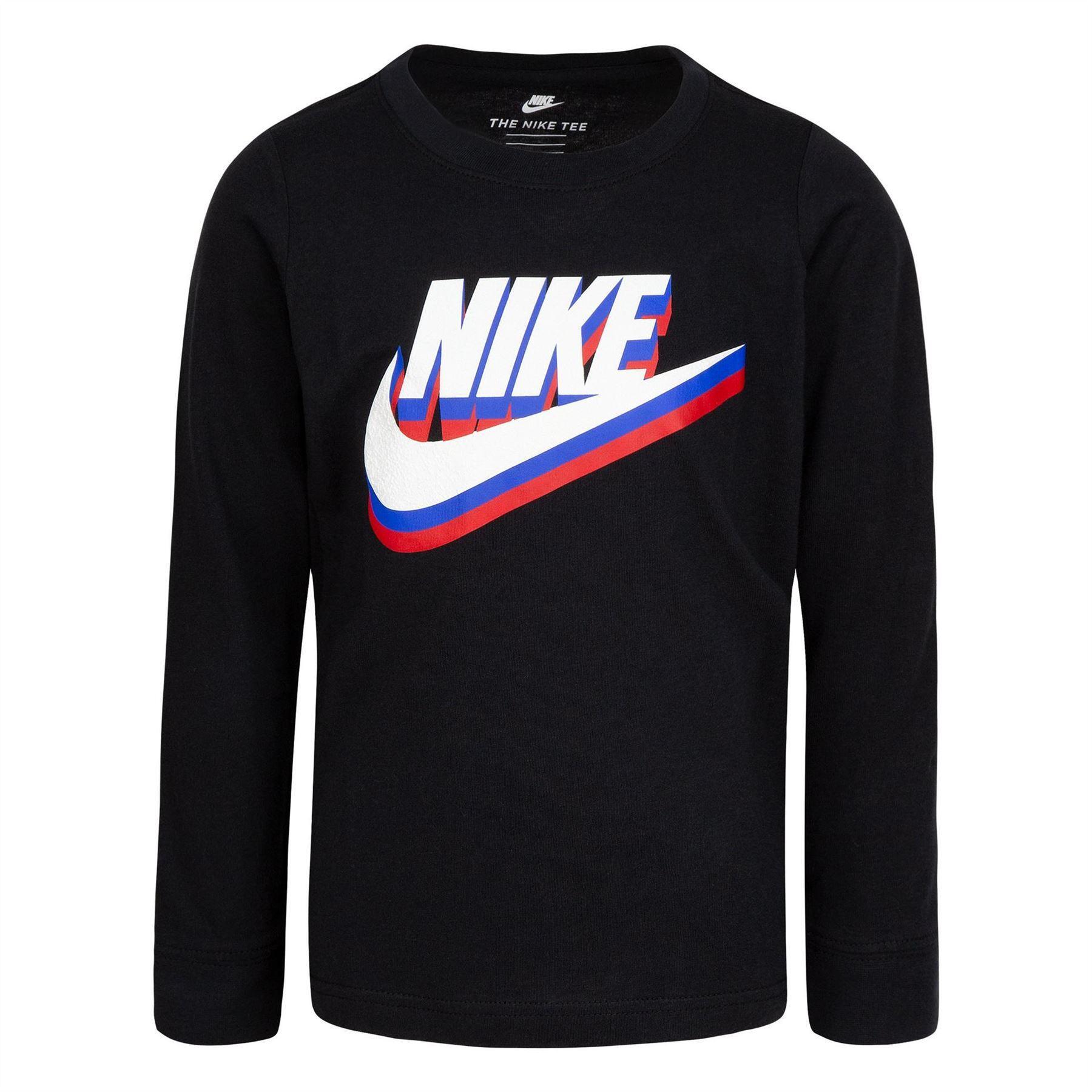 Nike Childrens/Kids Logo Long-Sleeved T-Shirt