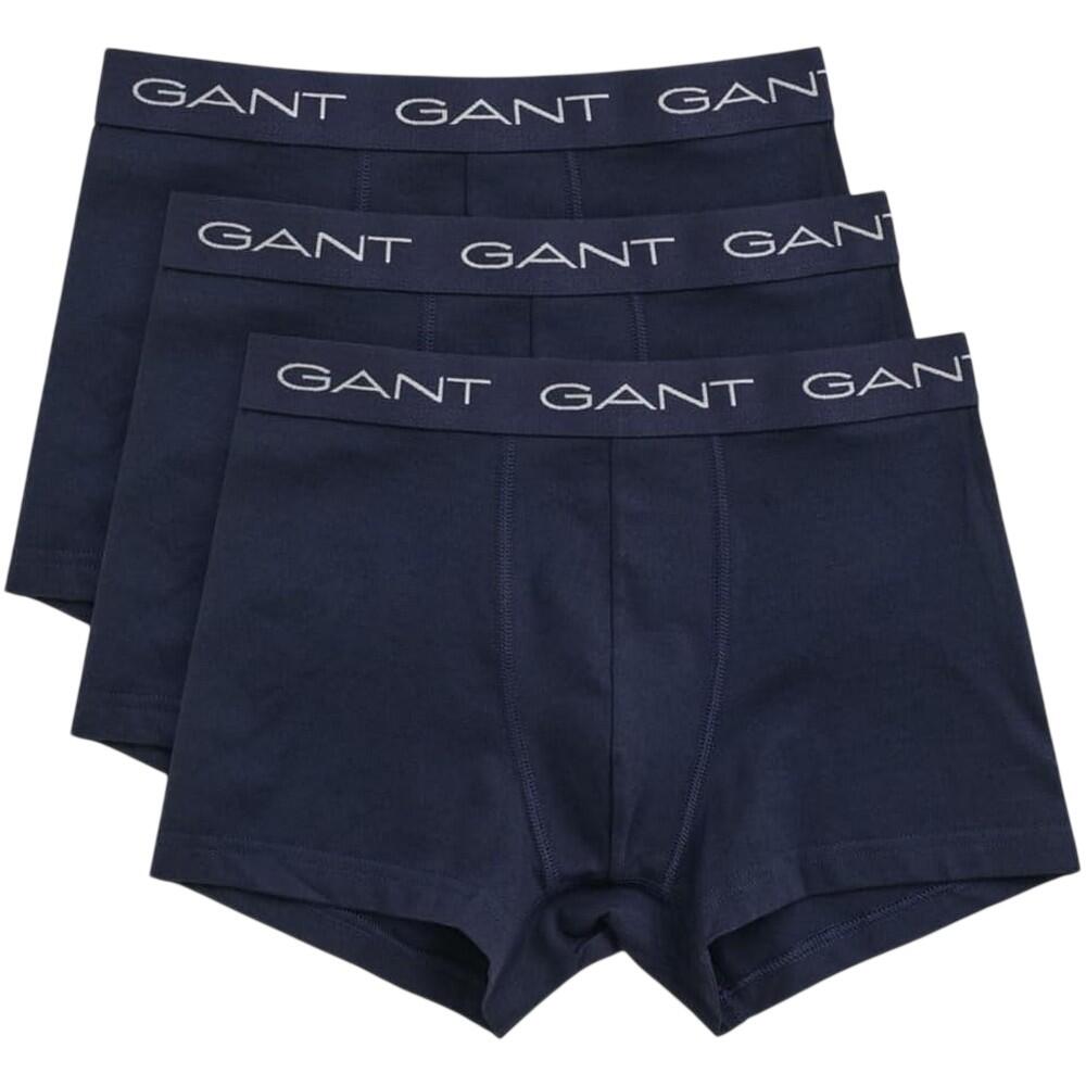 Gant Mens Logo Cotton Blend Boxer Briefs (Pack of 3)