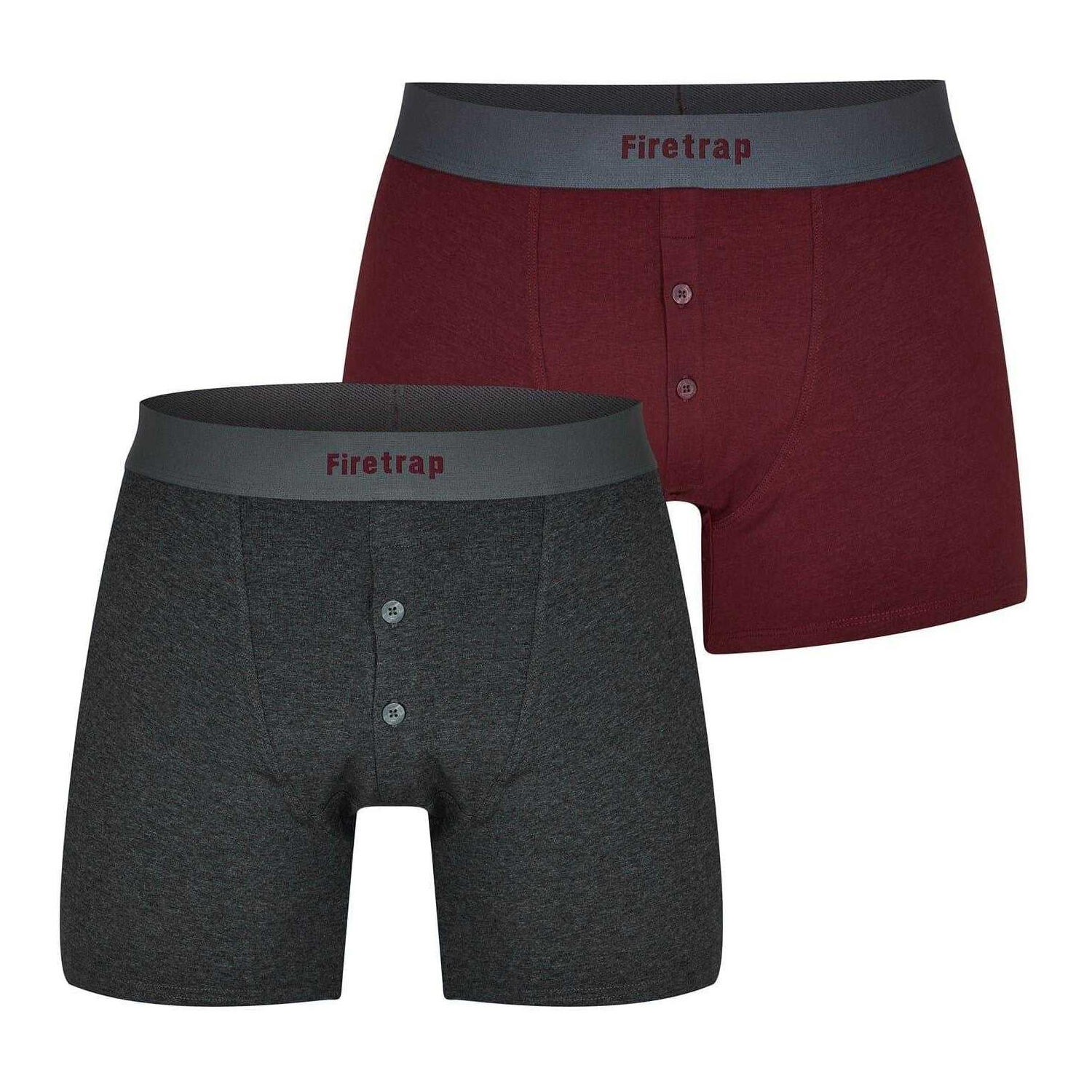Firetrap Mens Boxer Shorts (Pack of 2)