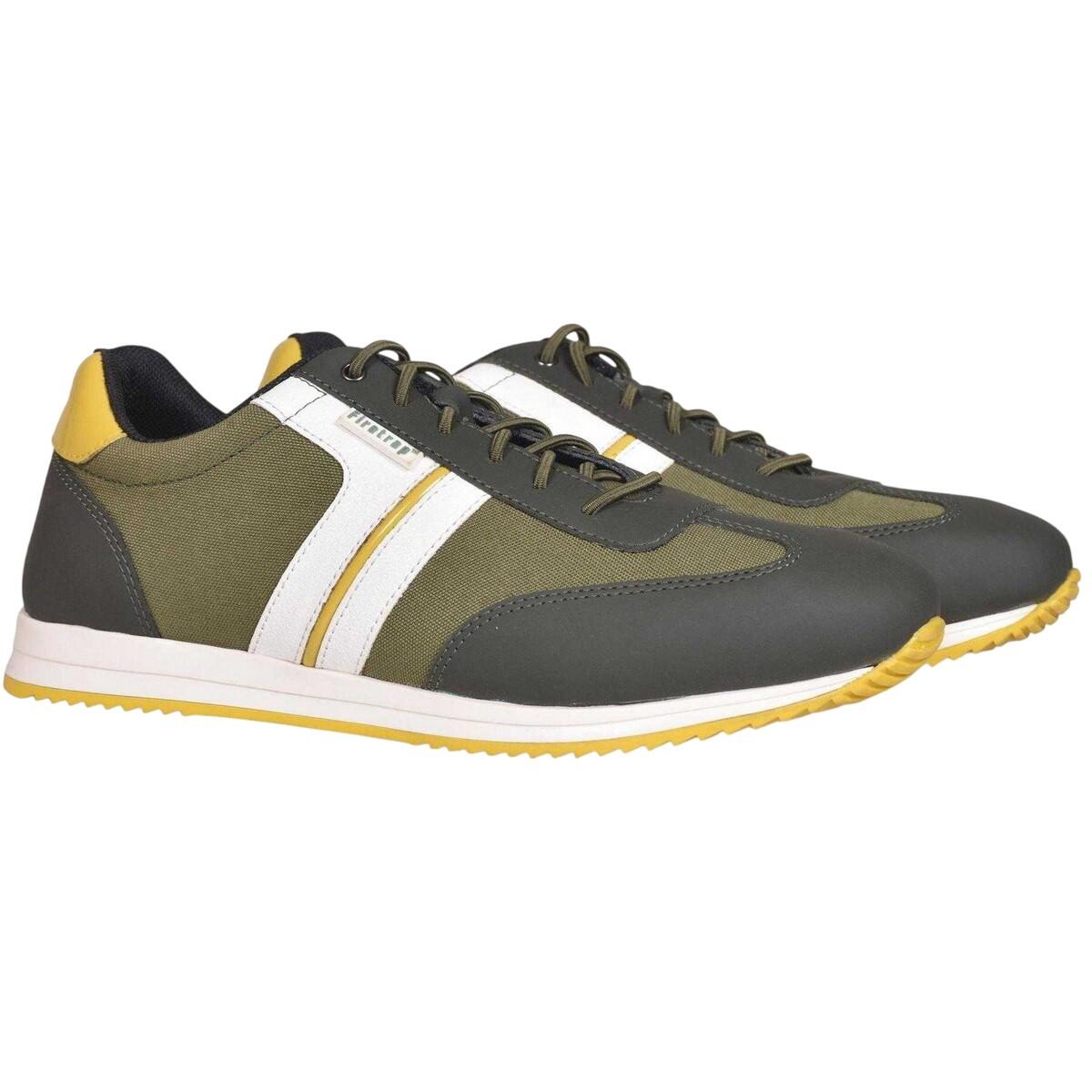 Firetrap Mens Mexico Striped Flat Trainers