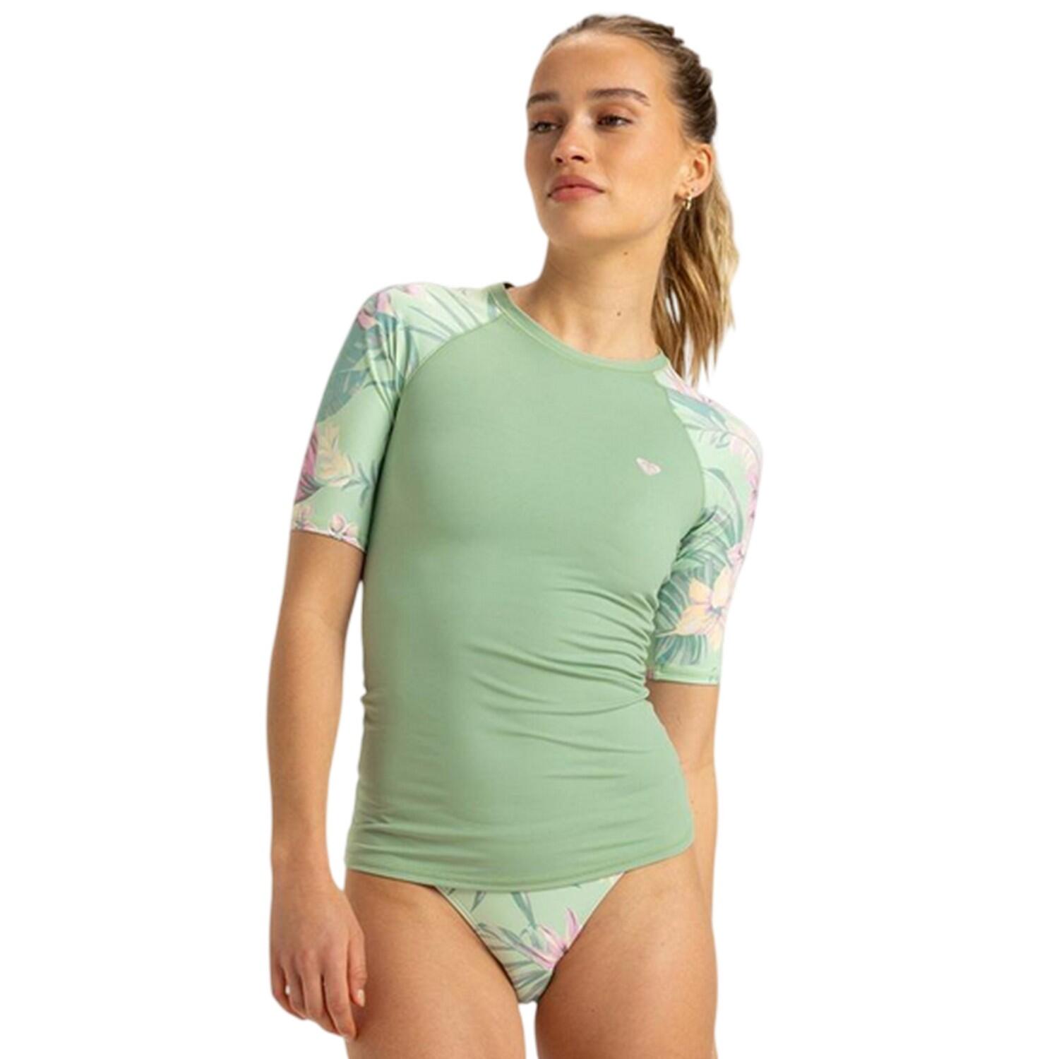 Roxy Womens/Ladies Graphic Print Fitted Rash Guard