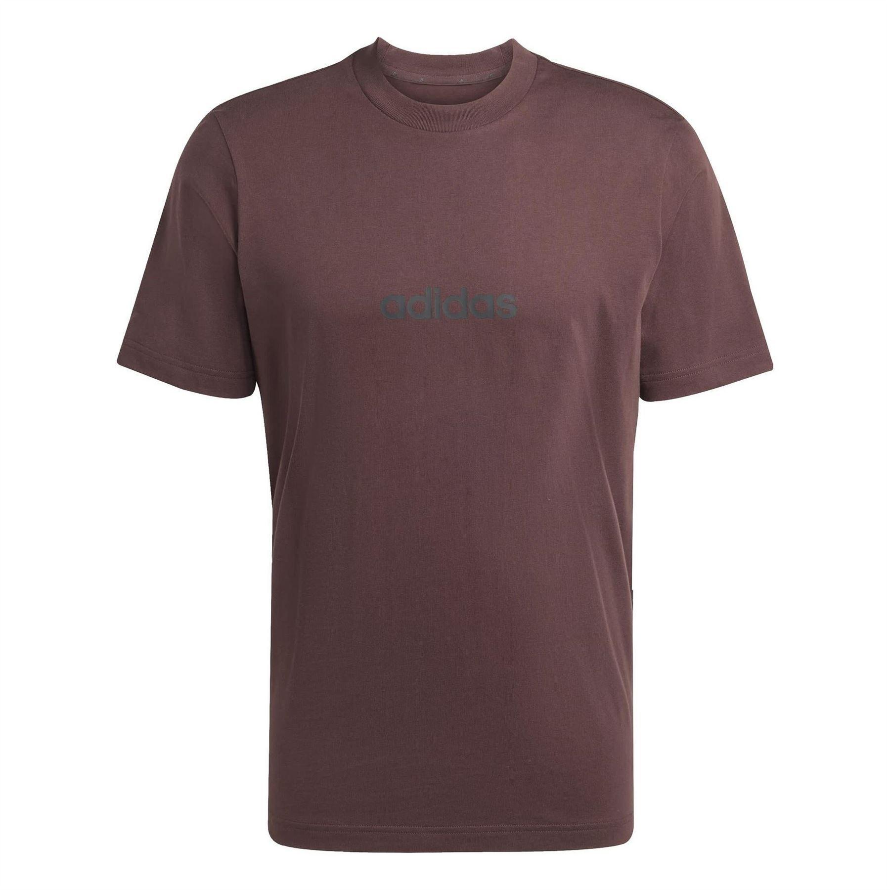 Adidas Mens Essentials Logo Single Jersey T-Shirt