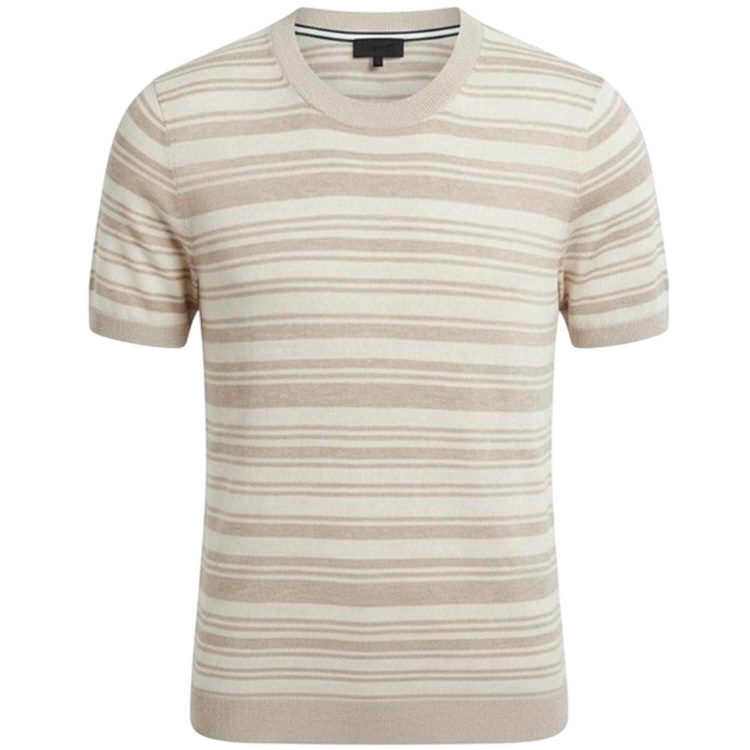 Ted Baker Mens Knitted Ribbed T-Shirt
