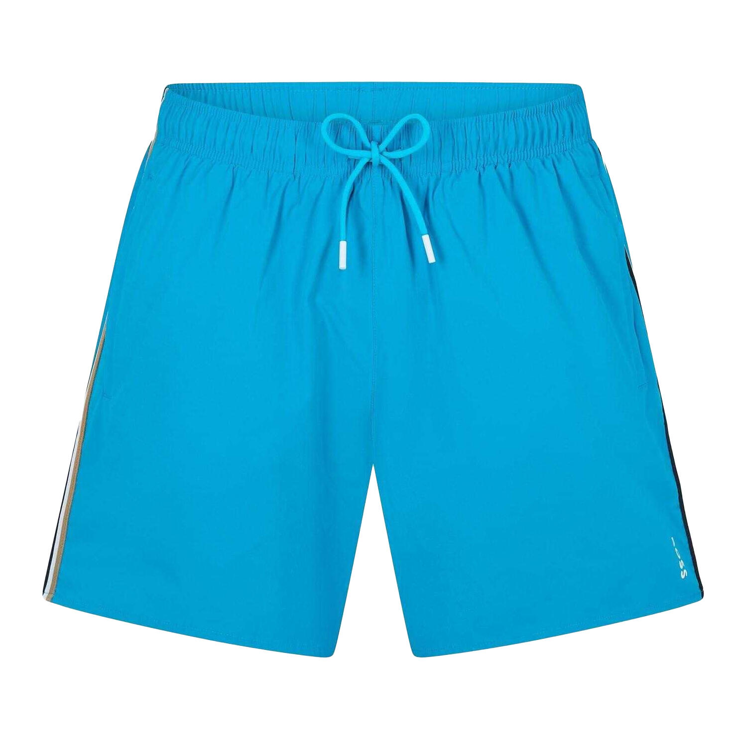 Boss Mens Iconic Side Stripe Swim Shorts