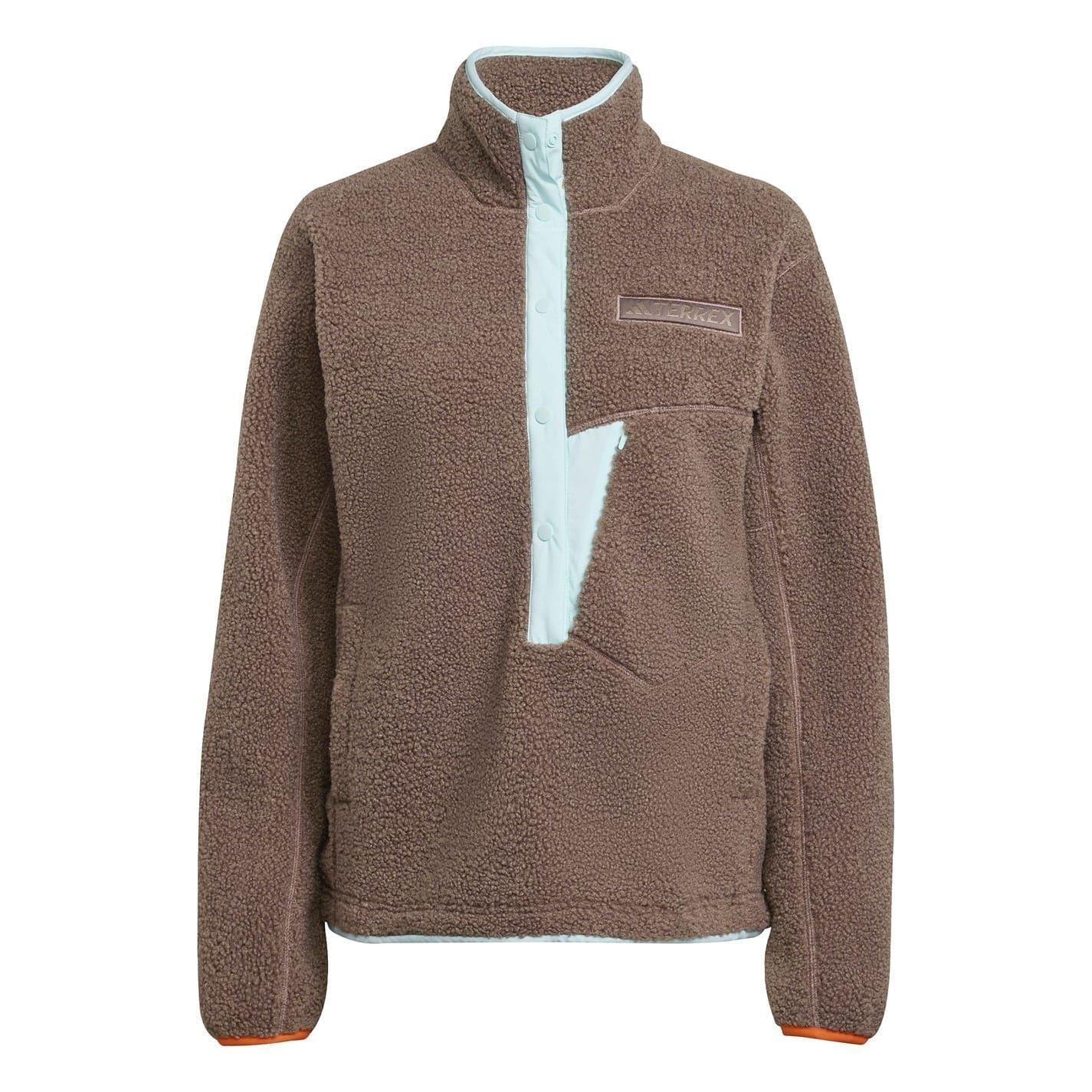 Adidas Womens/Ladies Terrex Xploric High Pile Chest Pocket Sweatshirt