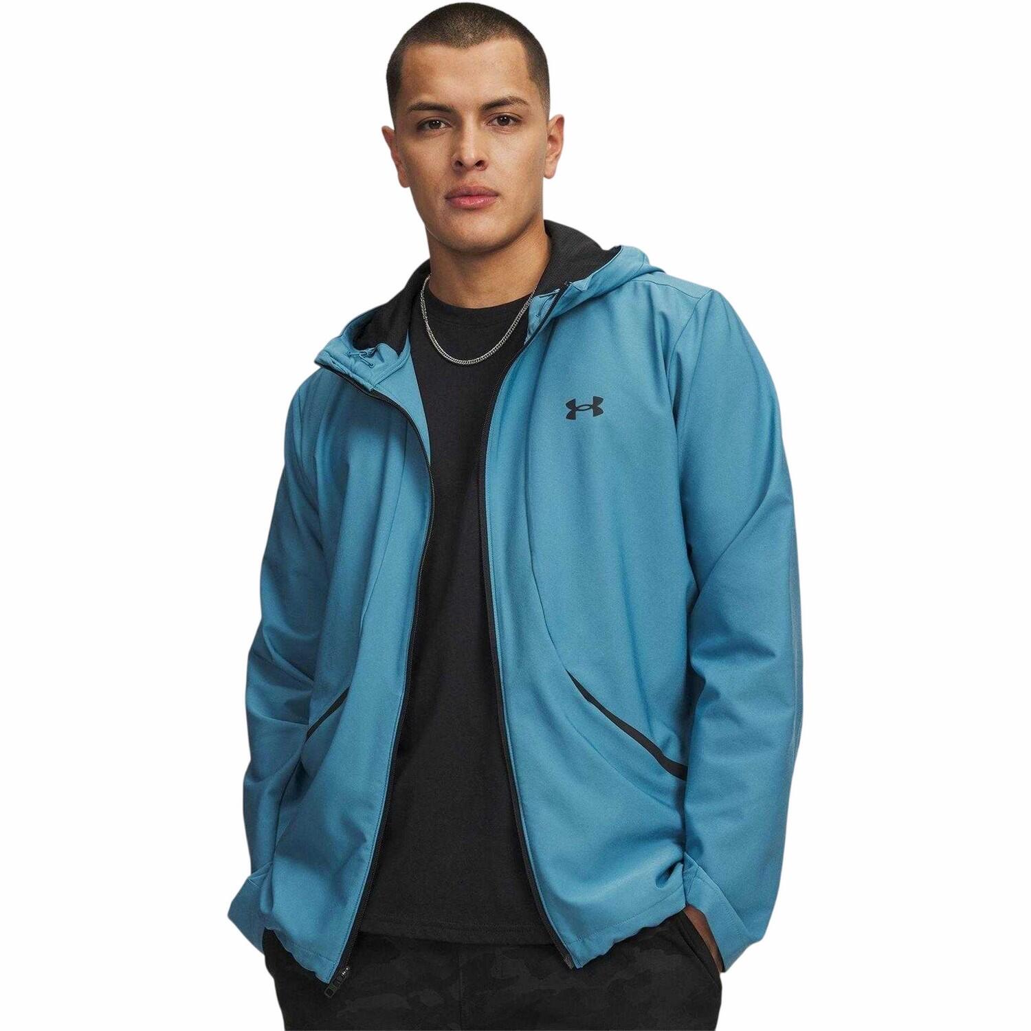 Under Armour Mens Unstoppable Performance Training Hooded Jacket