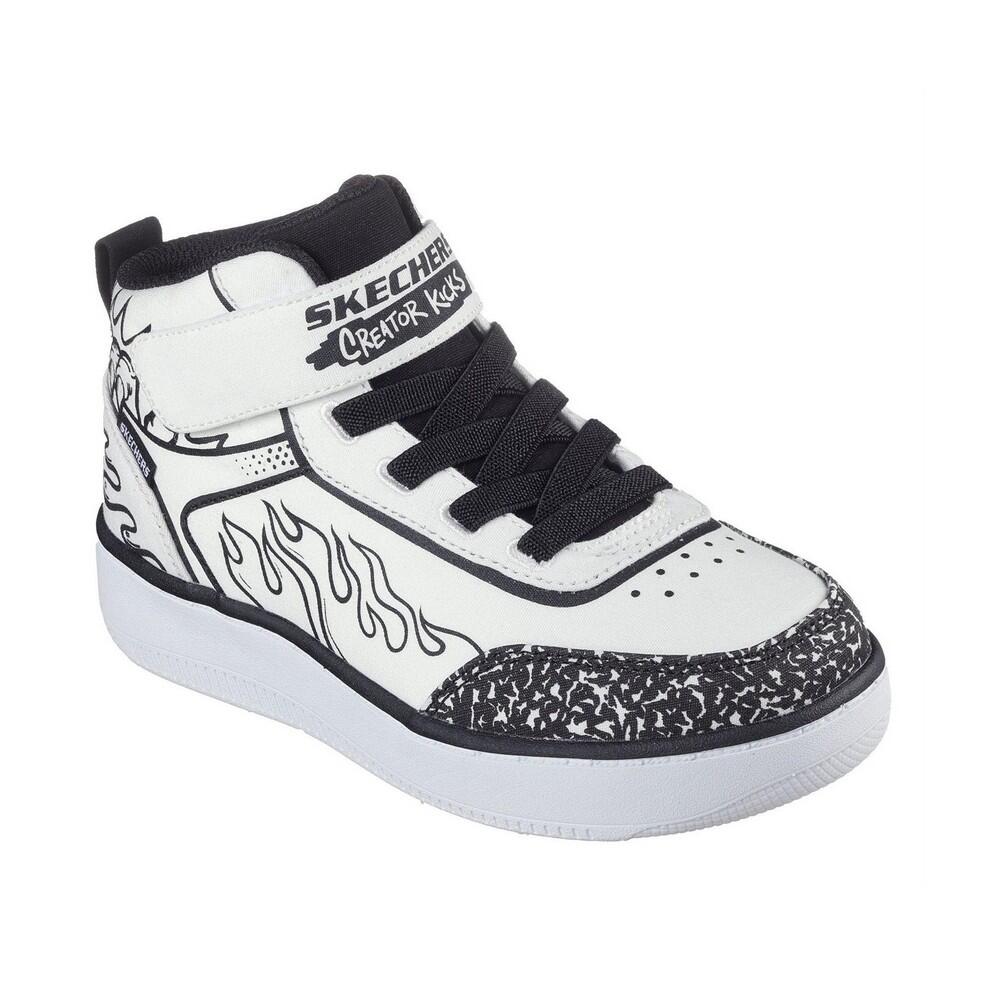 Skechers Childrens/Kids Graphic Print Flat Trainers