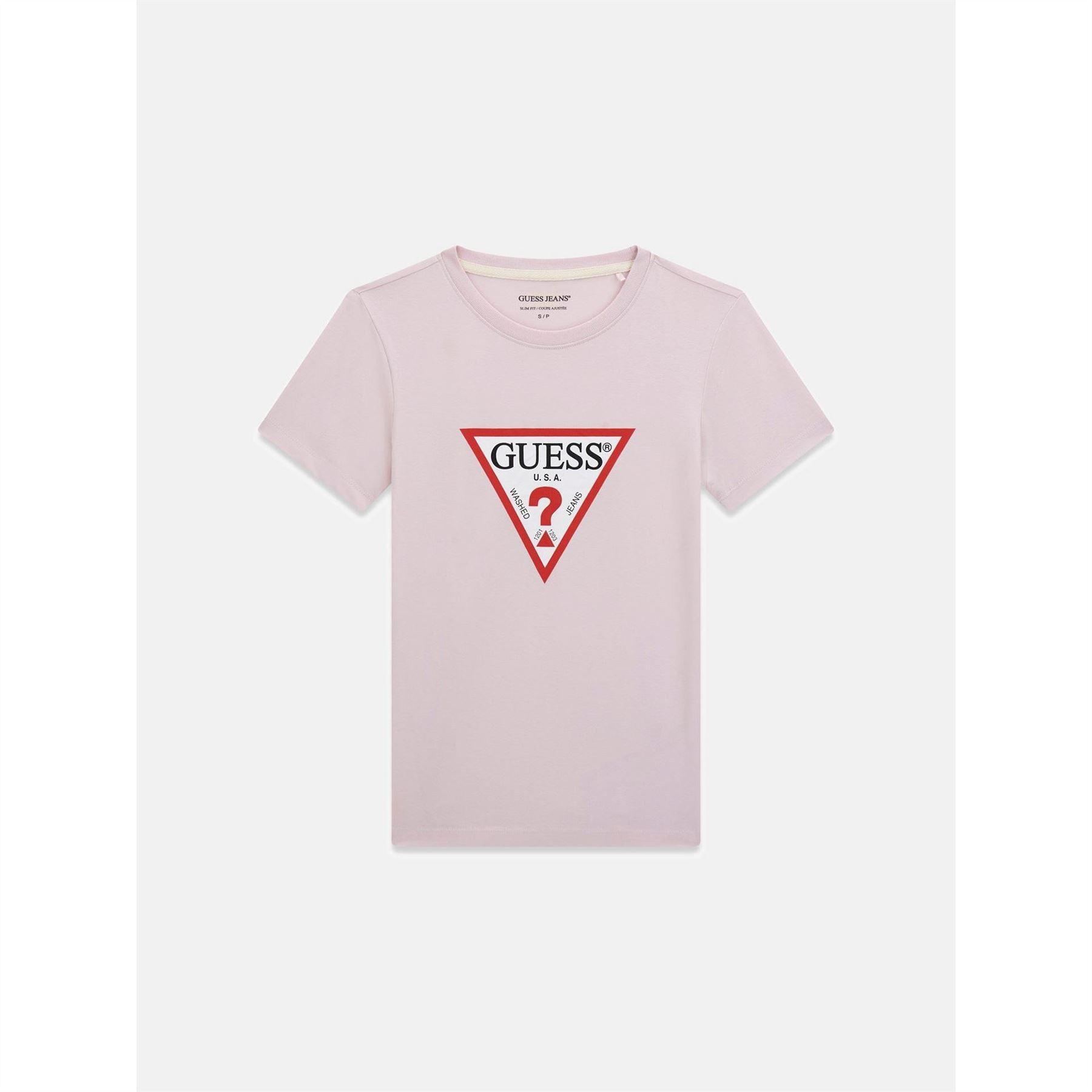 Guess Womens/Ladies Logo Cotton T-Shirt