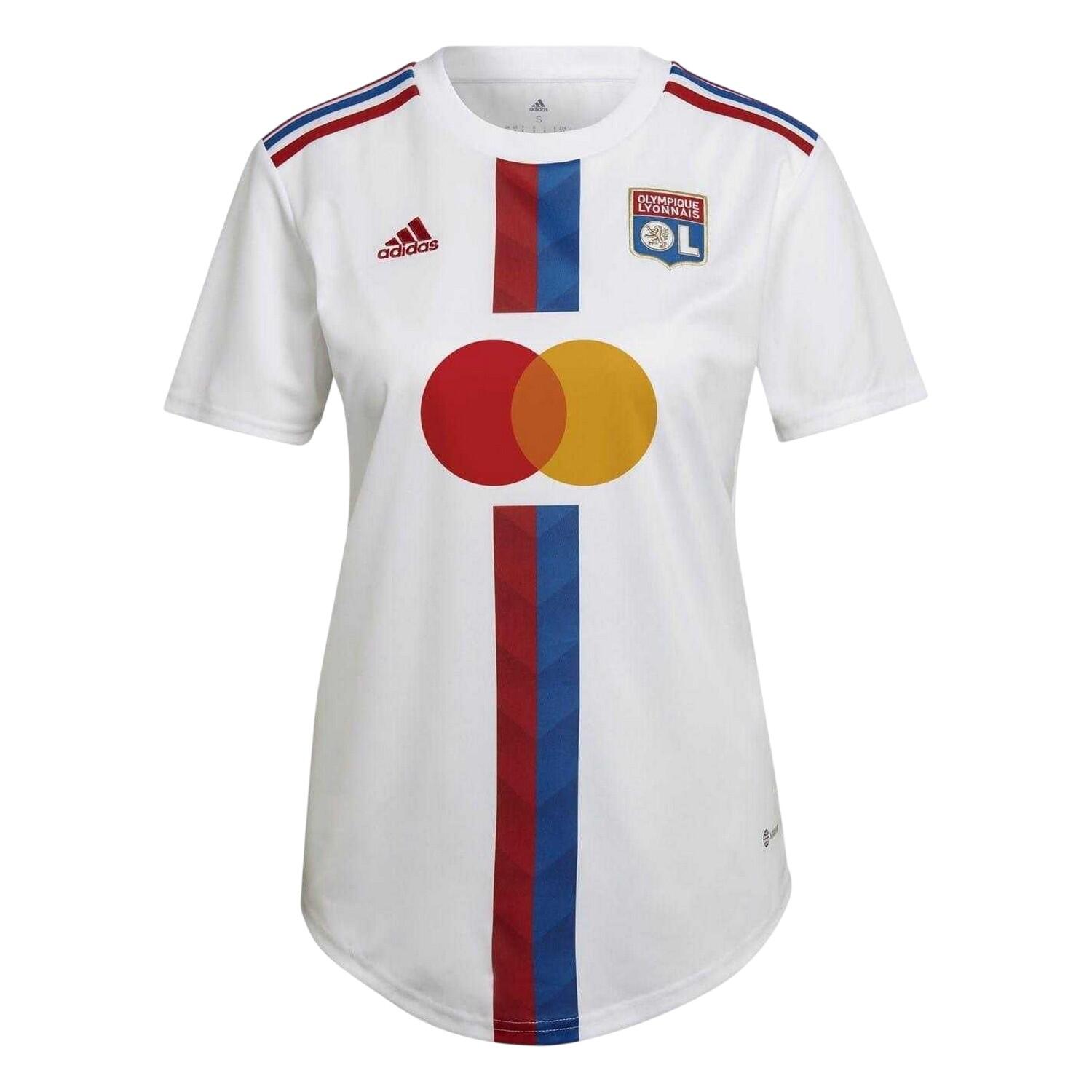 Adidas Womens/Ladies Olympique Lyonnais T-Shirt