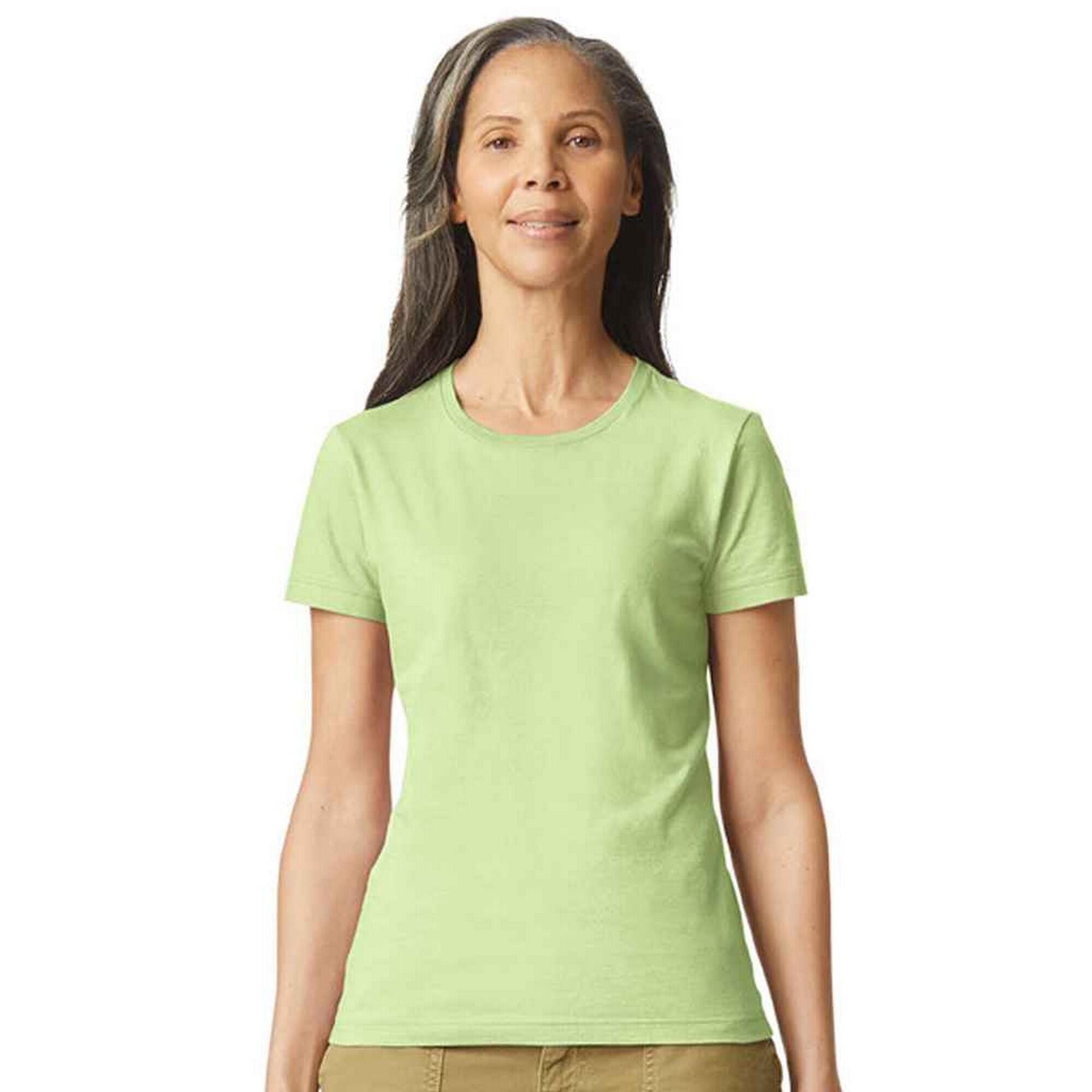 Gildan Womens/Ladies Softstyle Plain Ringspun Cotton Fitted T-Shirt