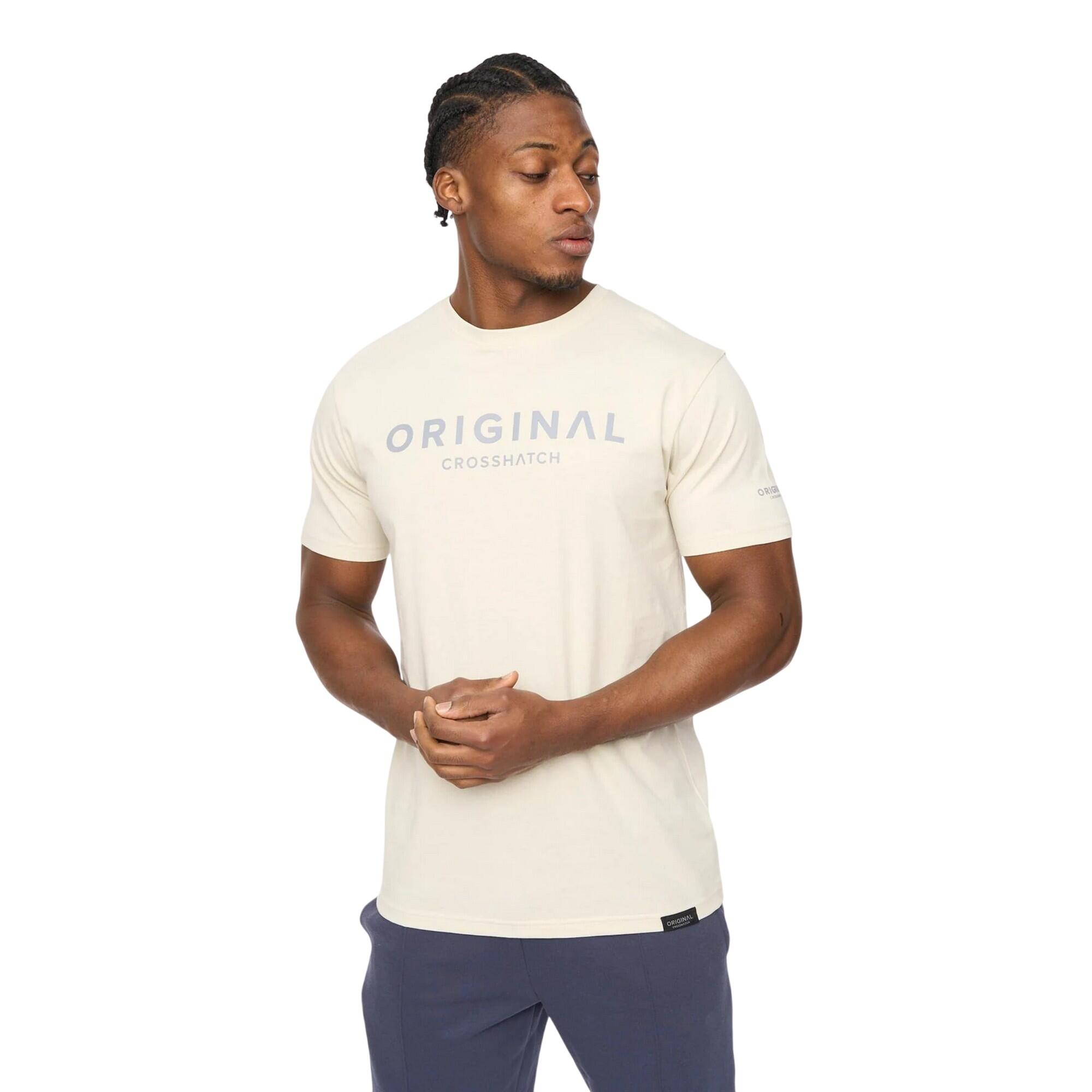 Crosshatch Mens Bardon Cotton T-Shirt