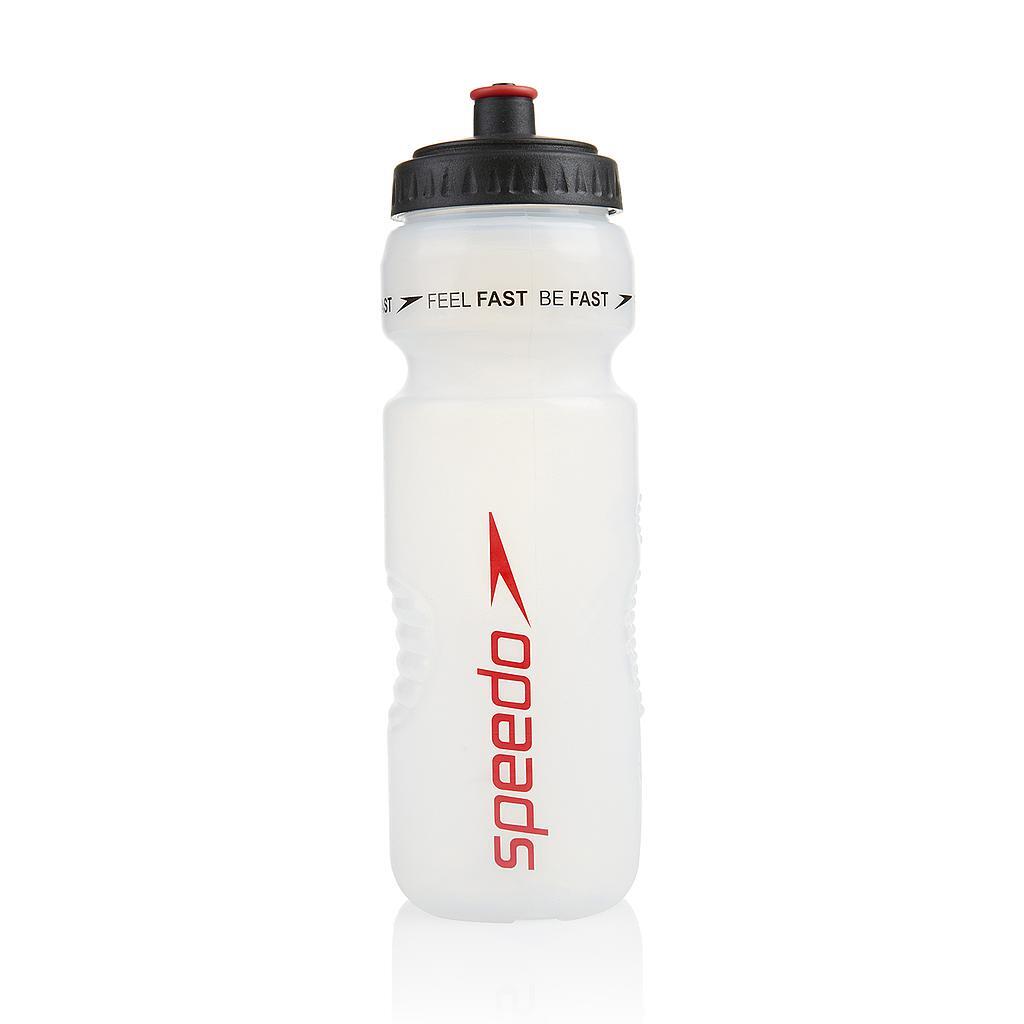 SPEEDO 800ml Water Bottle (Clear/Black)