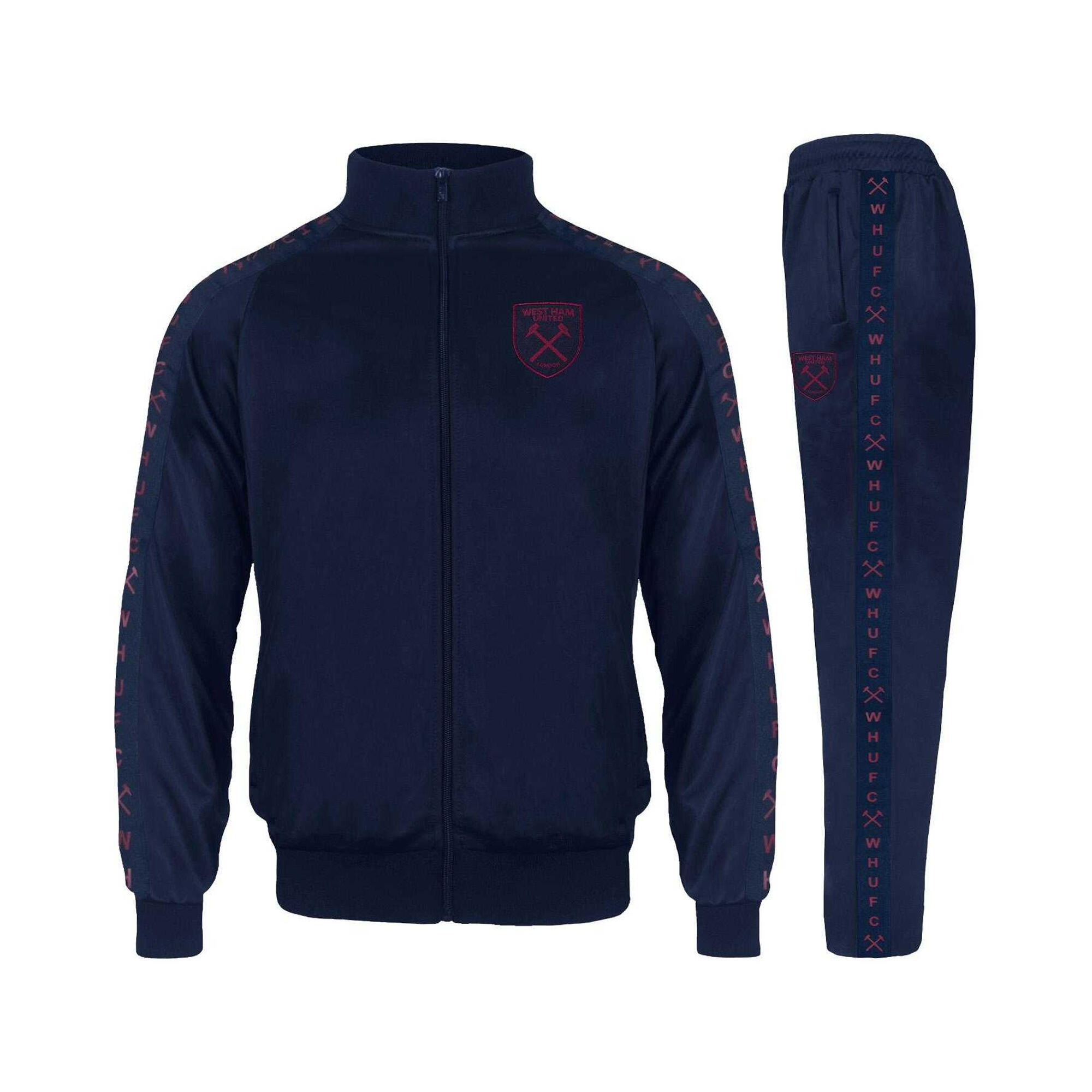 West Ham United FC Boys Taped Tracksuit