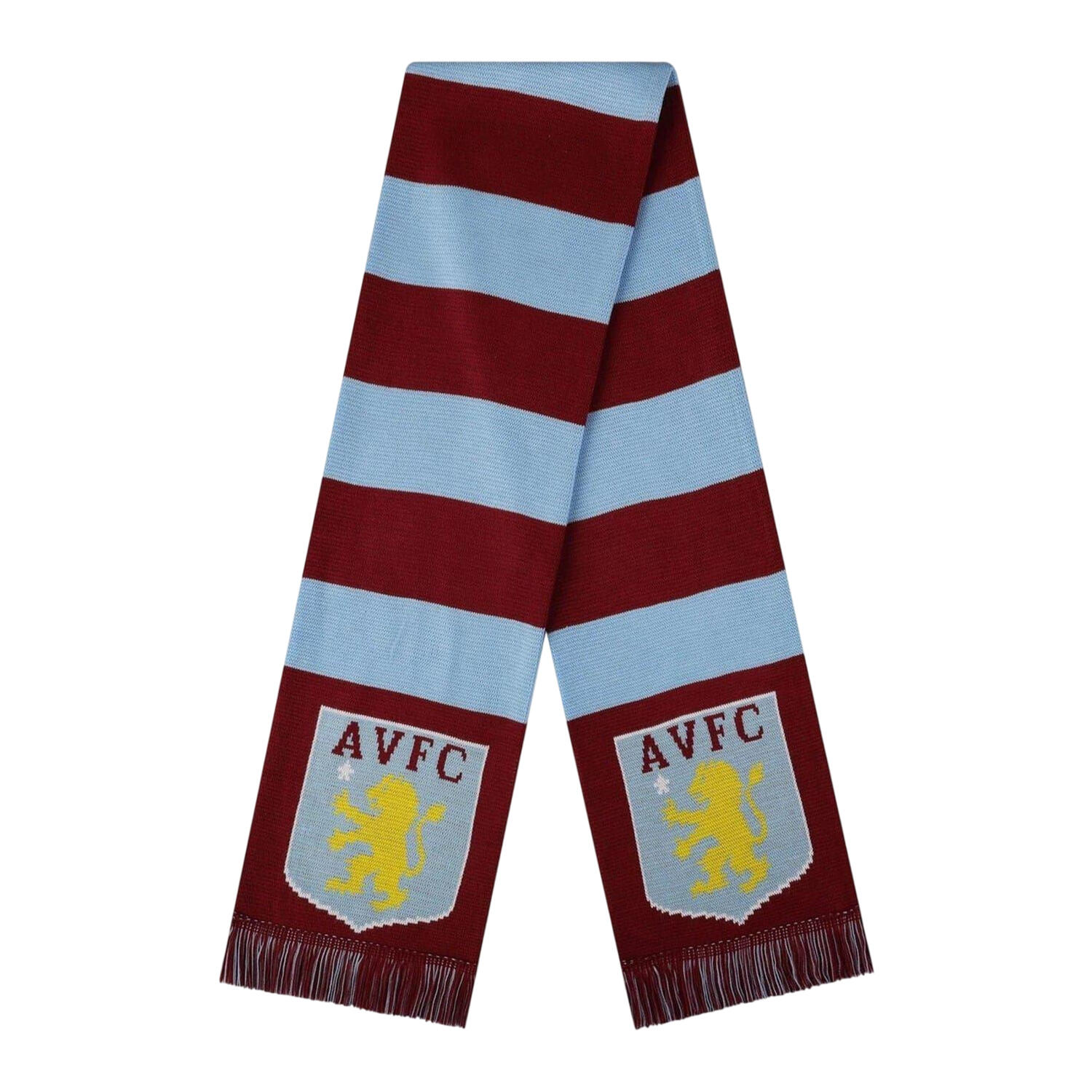 Aston Villa FC Unisex Adult Crest Acrylic Scarf
