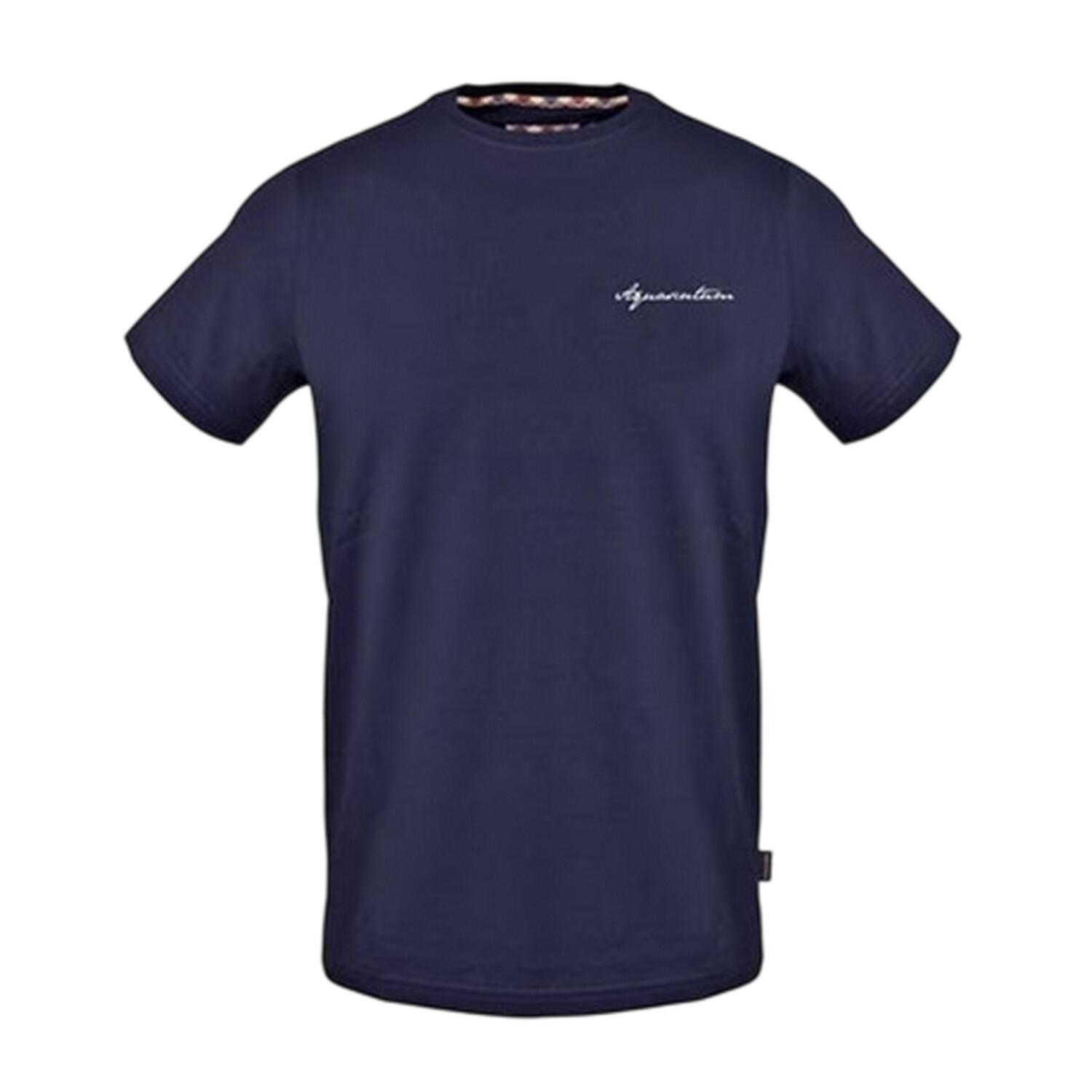 Aquascutum Mens Signature Logo T-Shirt