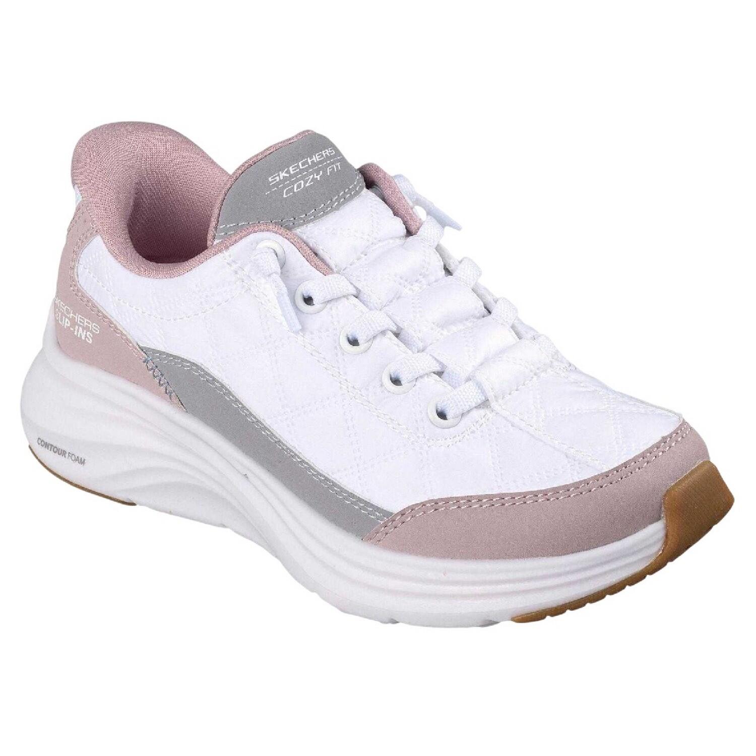 Skechers Womens/Ladies Cozy Quilted Trainers