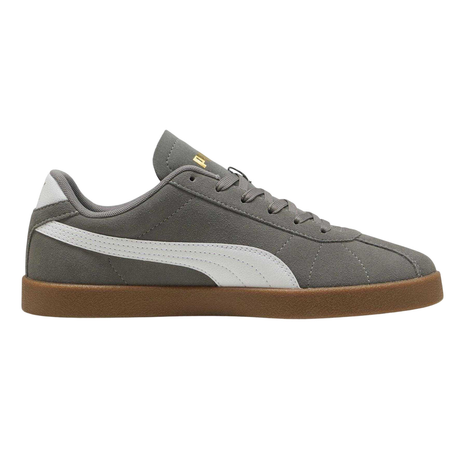 Puma Mens Club II Suede Flat Trainers