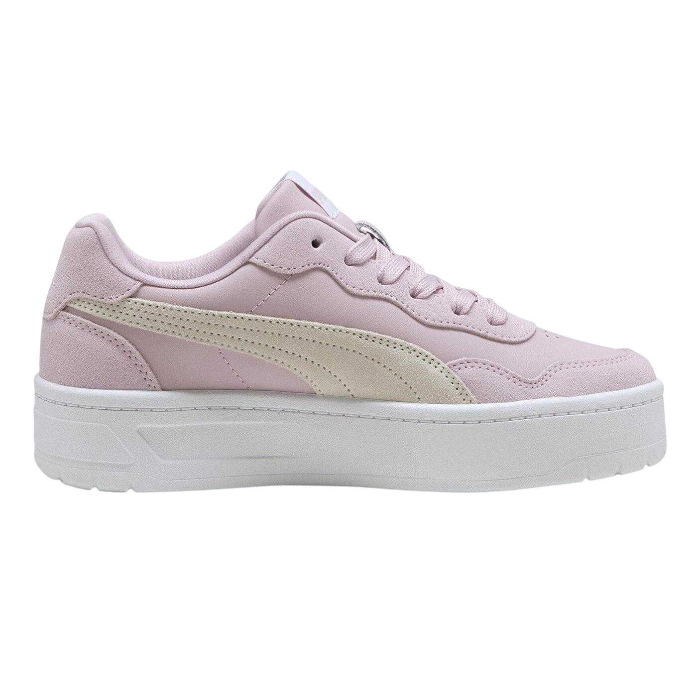 Puma Womens/Ladies Court Lally Skye Leather Platform Trainers