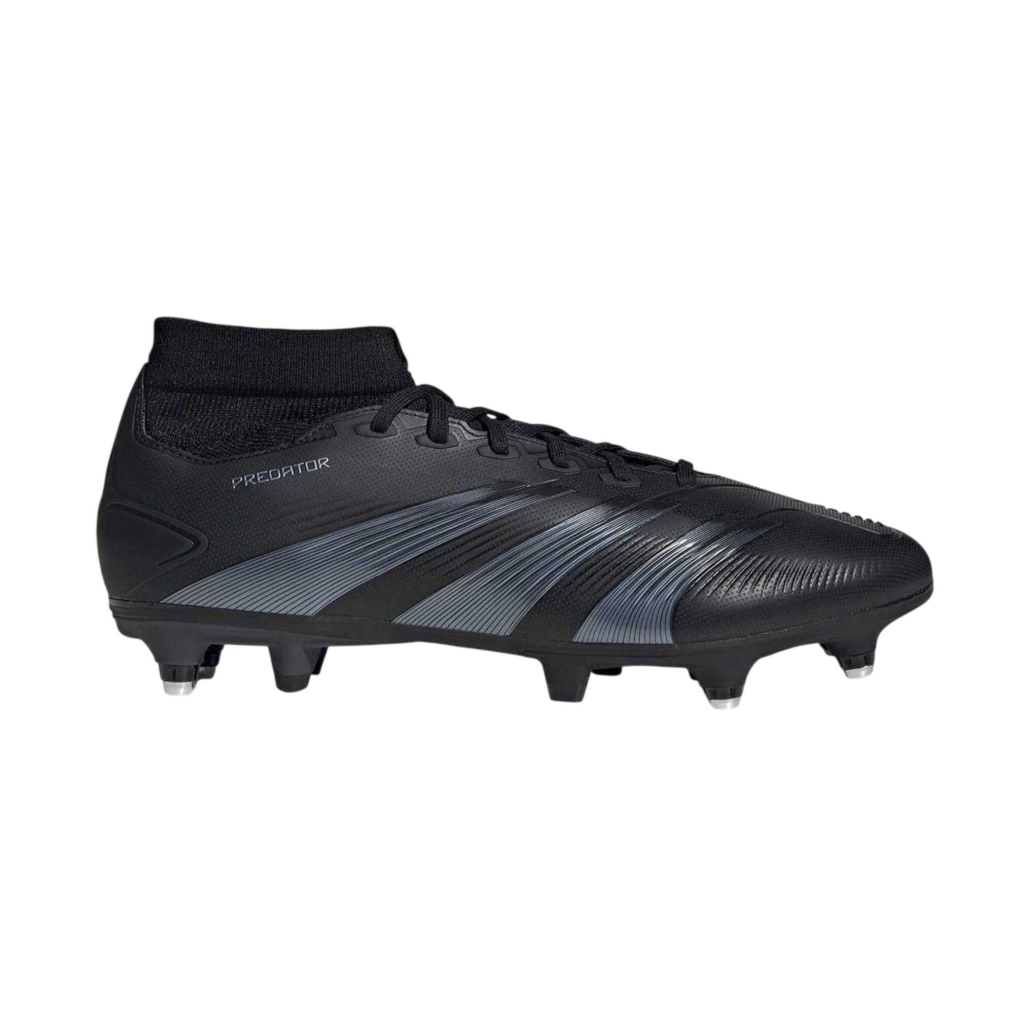 Adidas Mens Predator 24 Pro Knitted Collar Soft Ground Football Boots