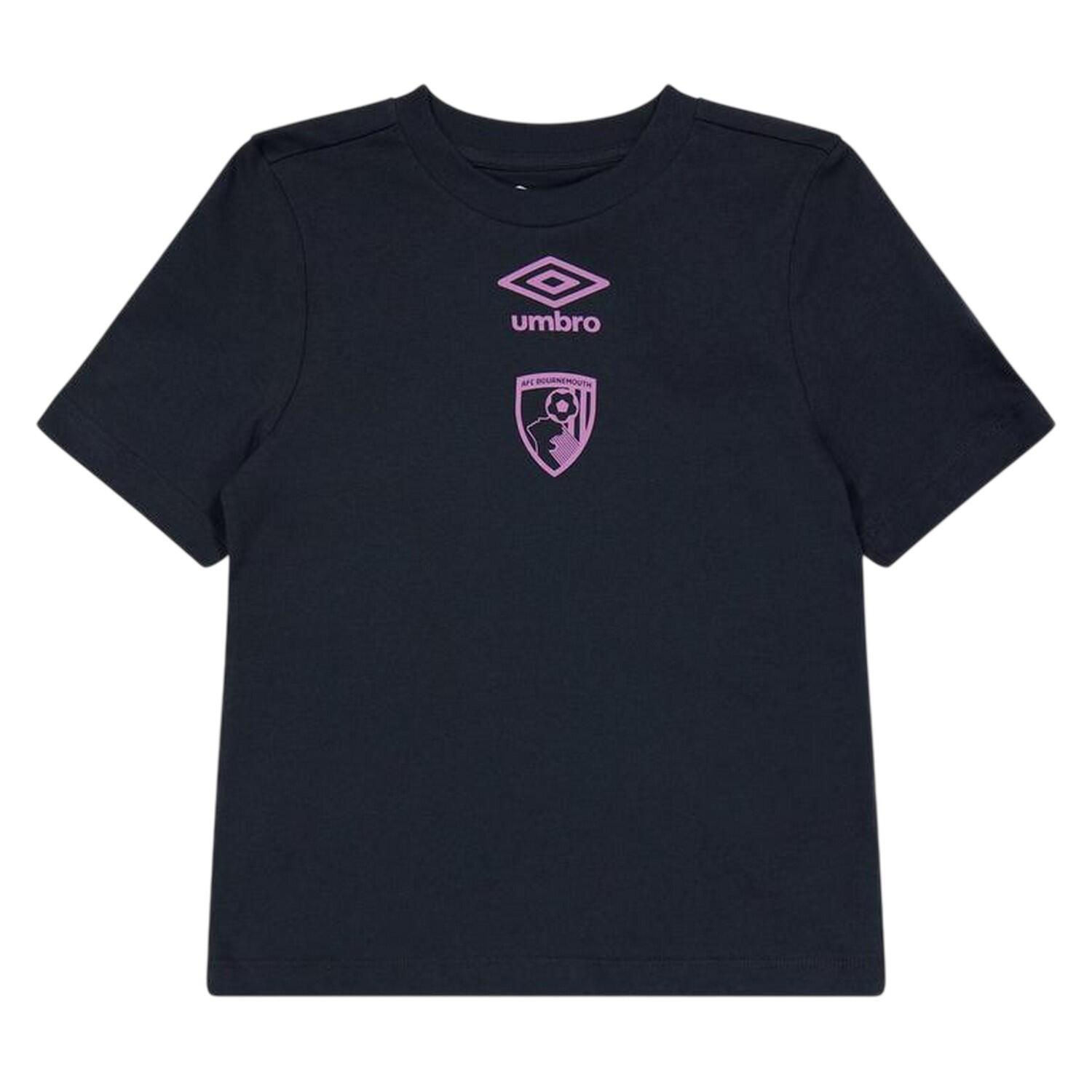 Umbro Childrens/Kids Castore AFC Bournemouth Logo T-Shirt