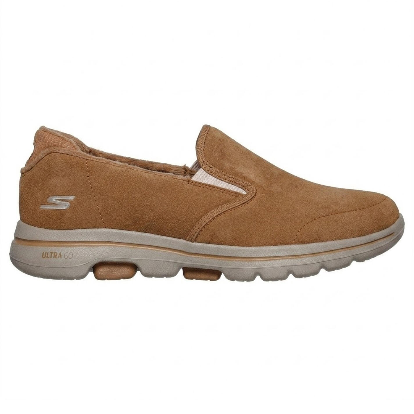 Skechers Womens/Ladies Gowalk Suede Trainers