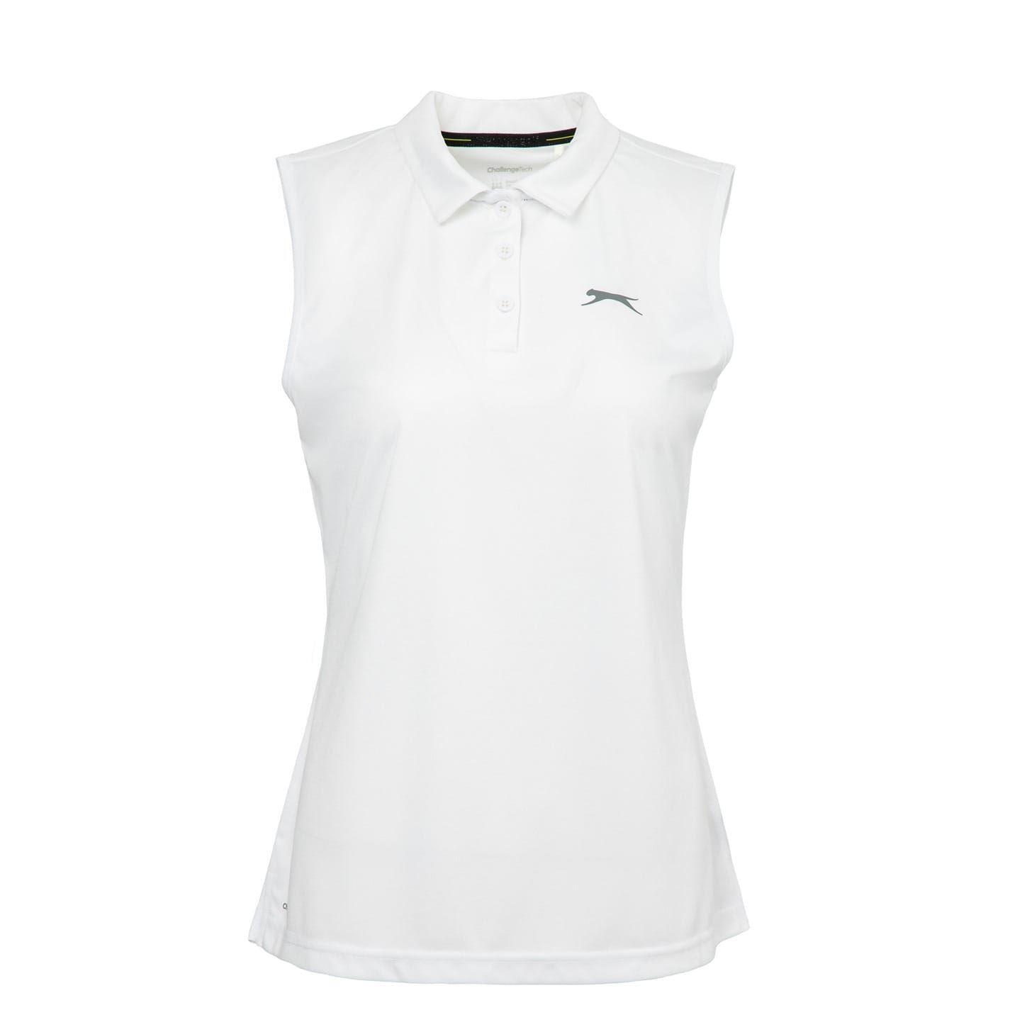 Slazenger Womens/Ladies Sleeveless Polo Shirt