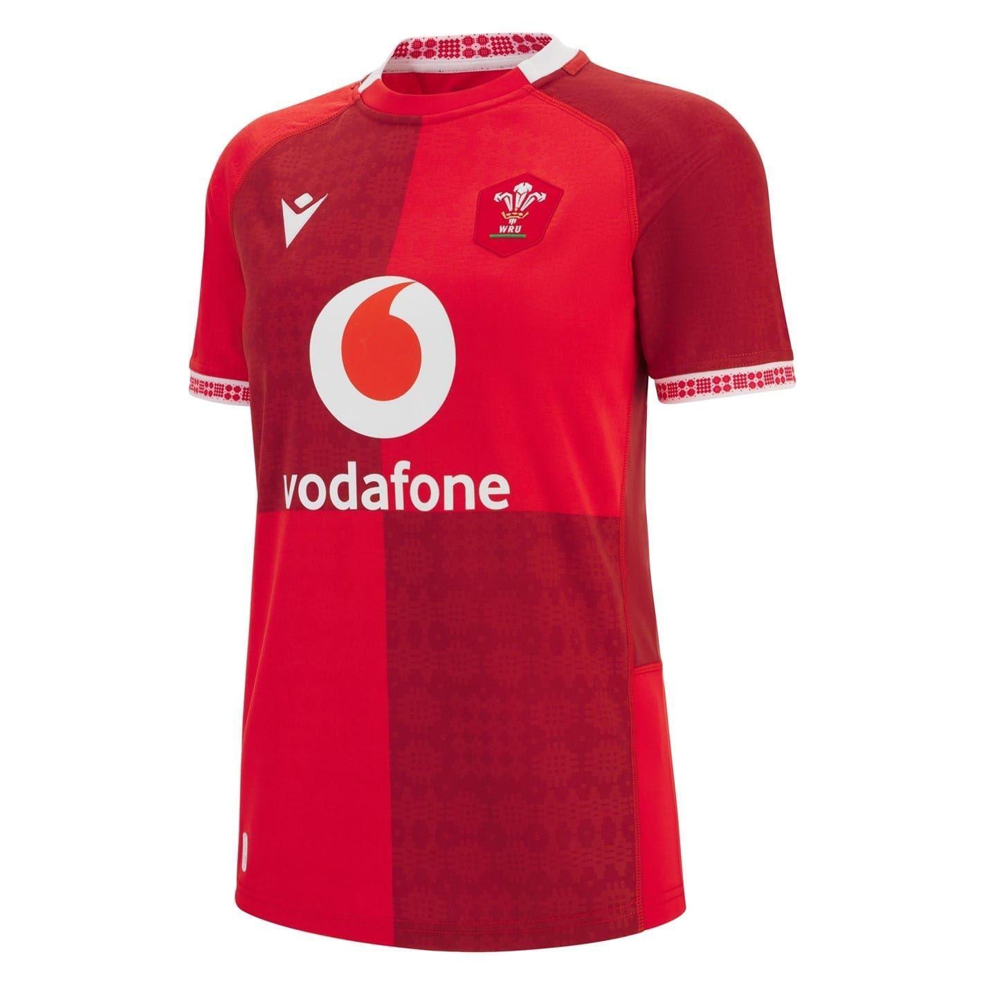 Macron Womens/Ladies 2025/26 Wales RU Home Shirt
