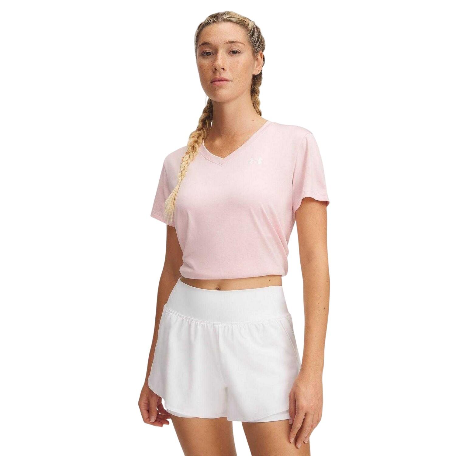 Under Armour Womens/Ladies Twist V Neck Loose Fit T-Shirt
