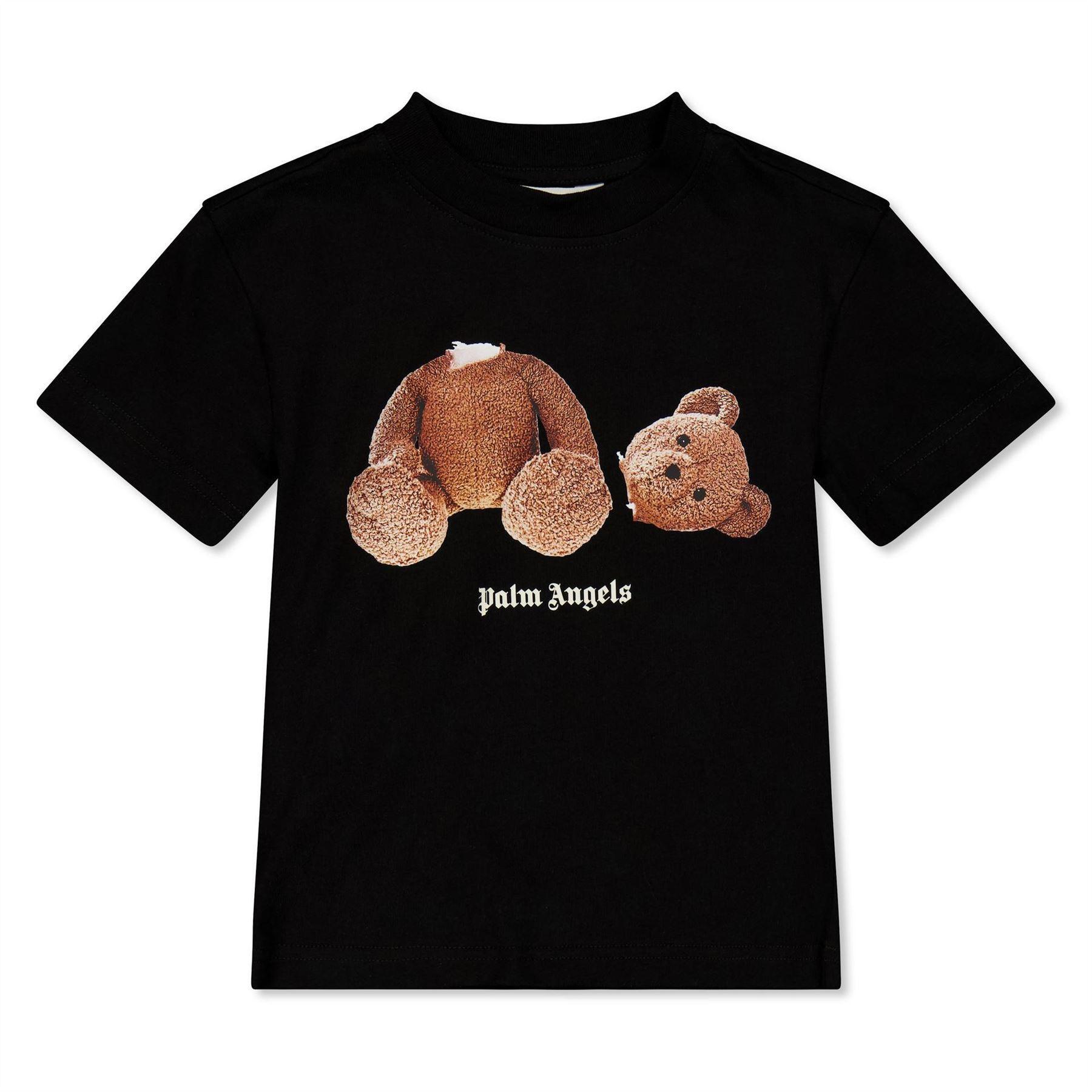 Palm Angels Childrens/Kids Bear T-Shirt
