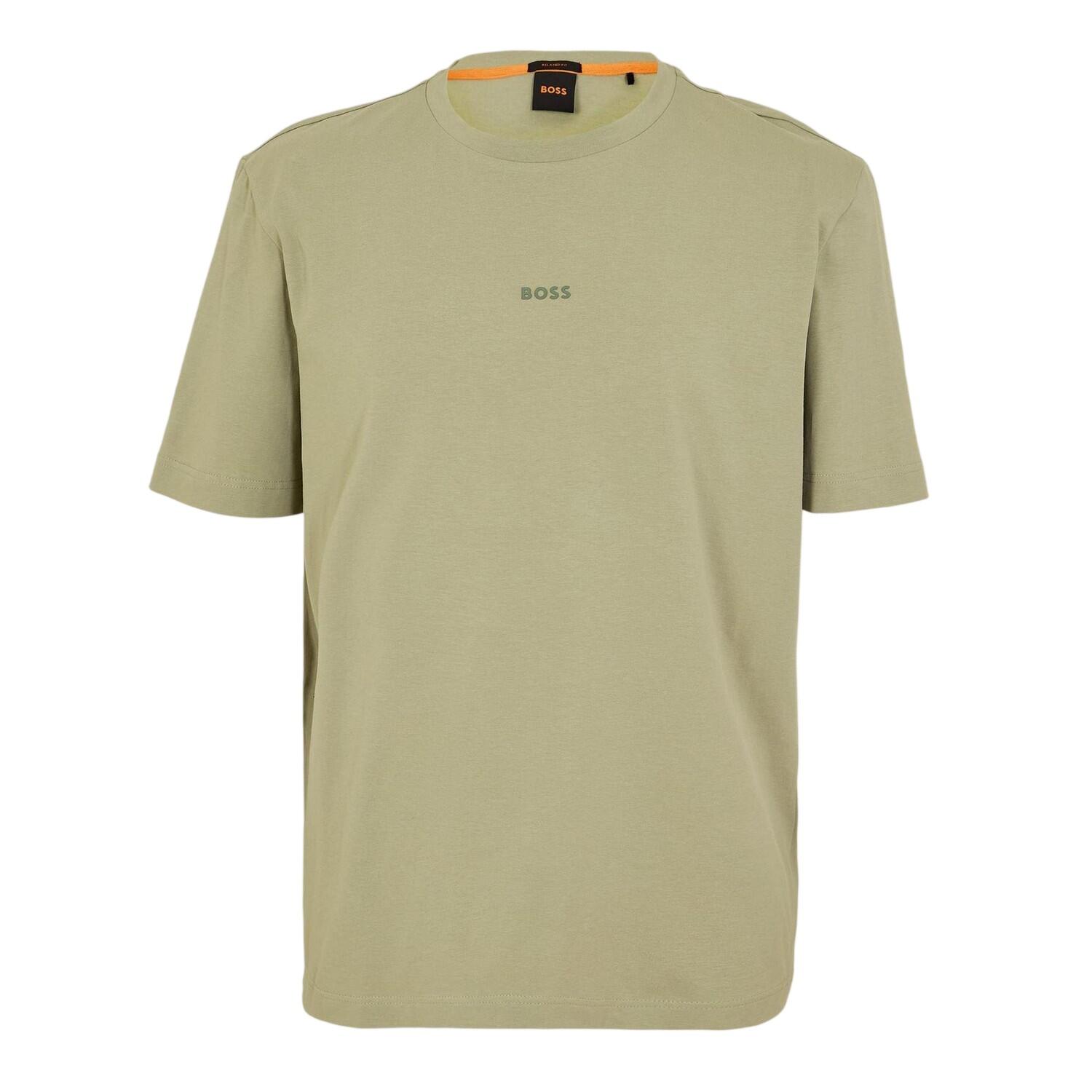 Boss Mens Tchup Logo Oversized T-Shirt