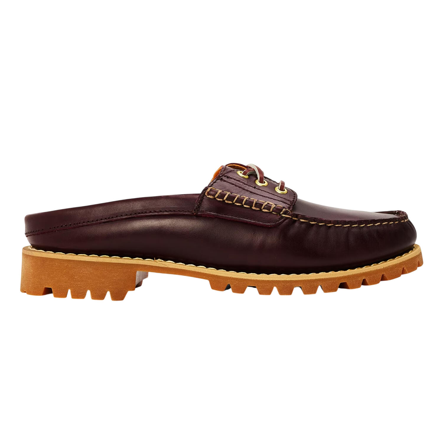 Timberland Mens Vibram Leather Moc Toe Mules