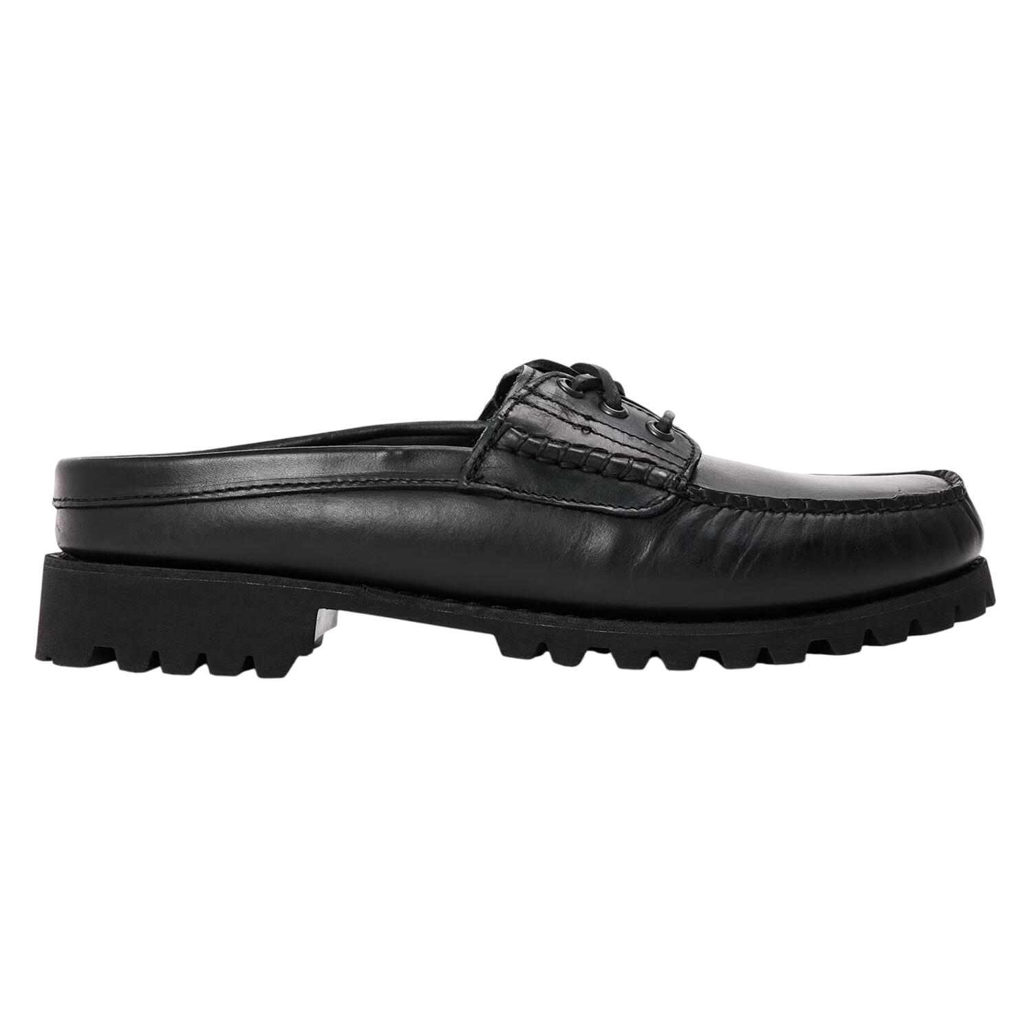 Timberland Mens Vibram Leather Moc Toe Mules