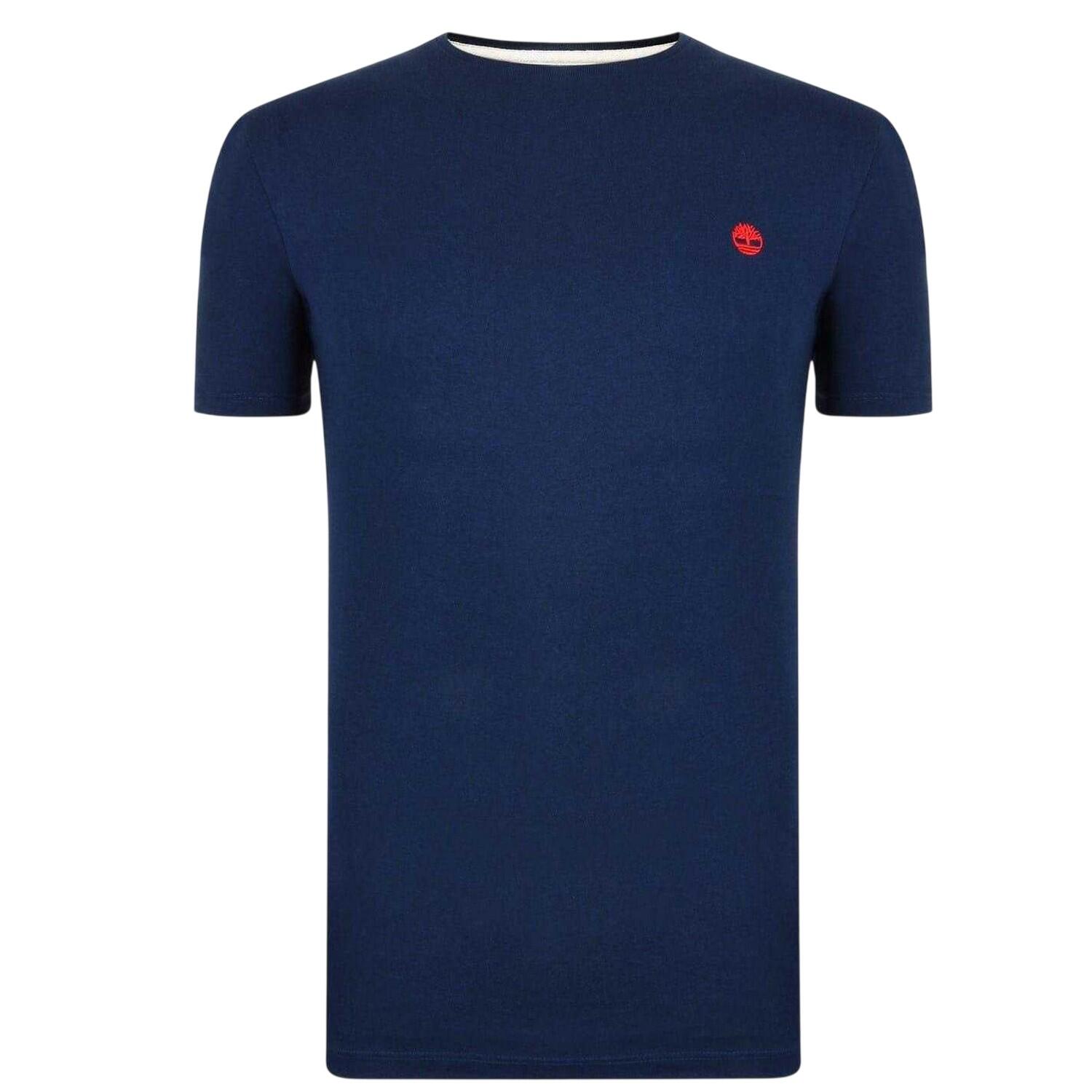 Timberland Mens River Embroidered Crew Neck T-Shirt