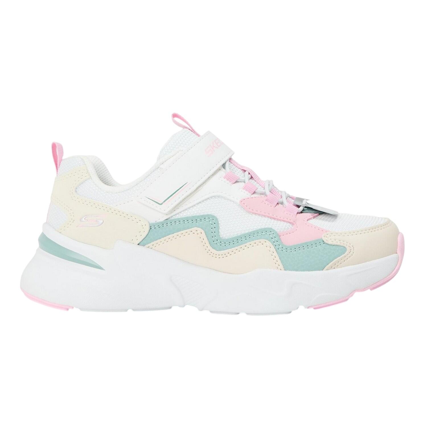 Skechers Girls Colour Block Mesh Trainers