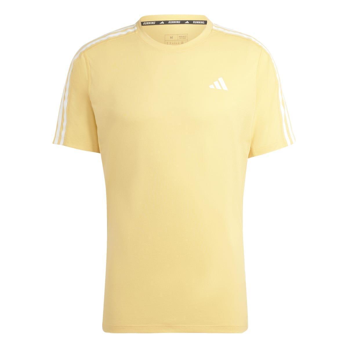 Adidas Mens Own The Run Stripe T-Shirt