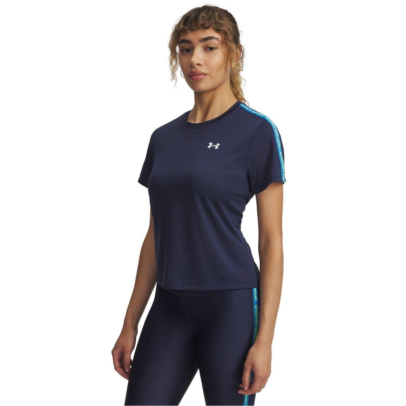 Under Armour Womens/Ladies Tech Wordmark Taped T-Shirt
