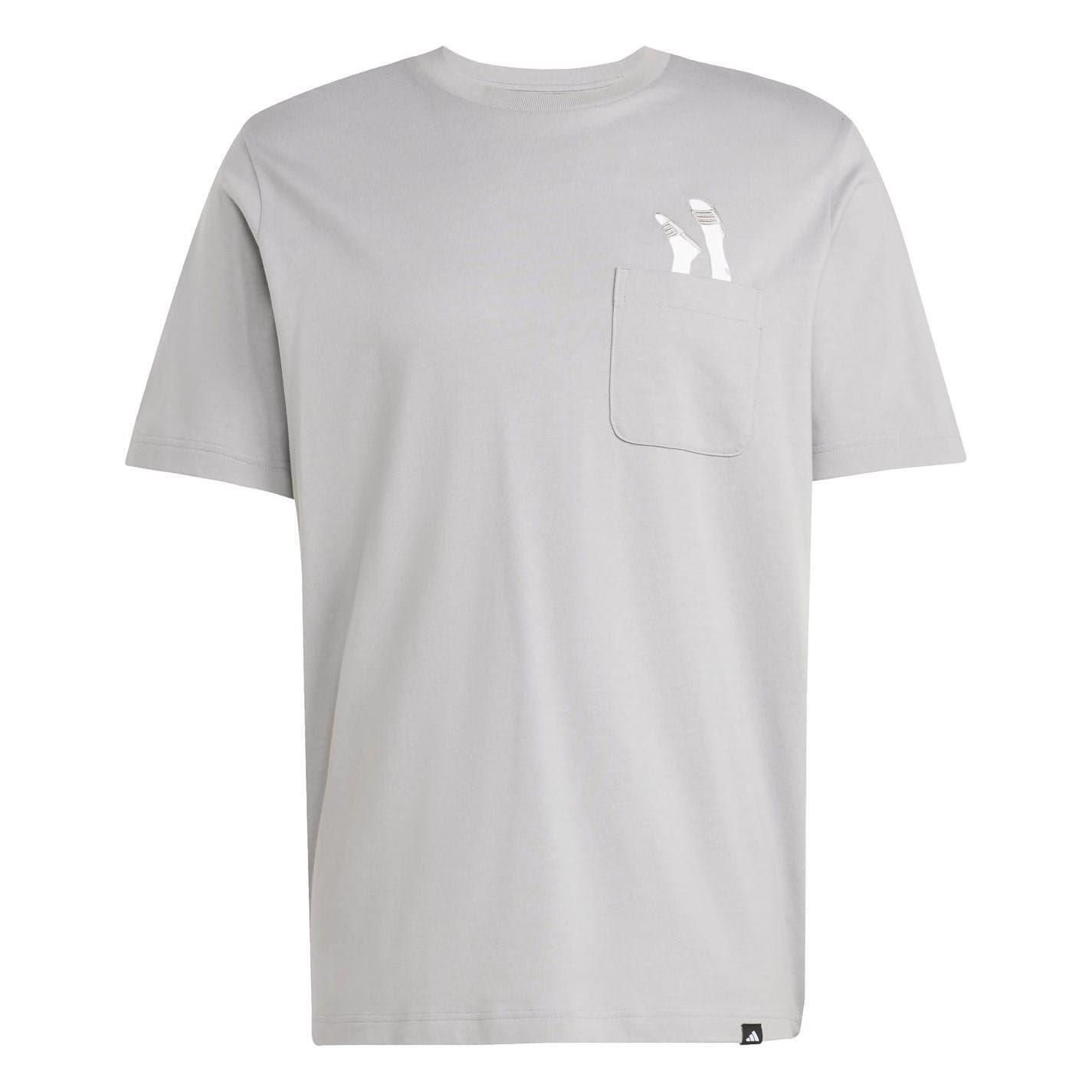 Adidas Mens Chest Pocket T-Shirt