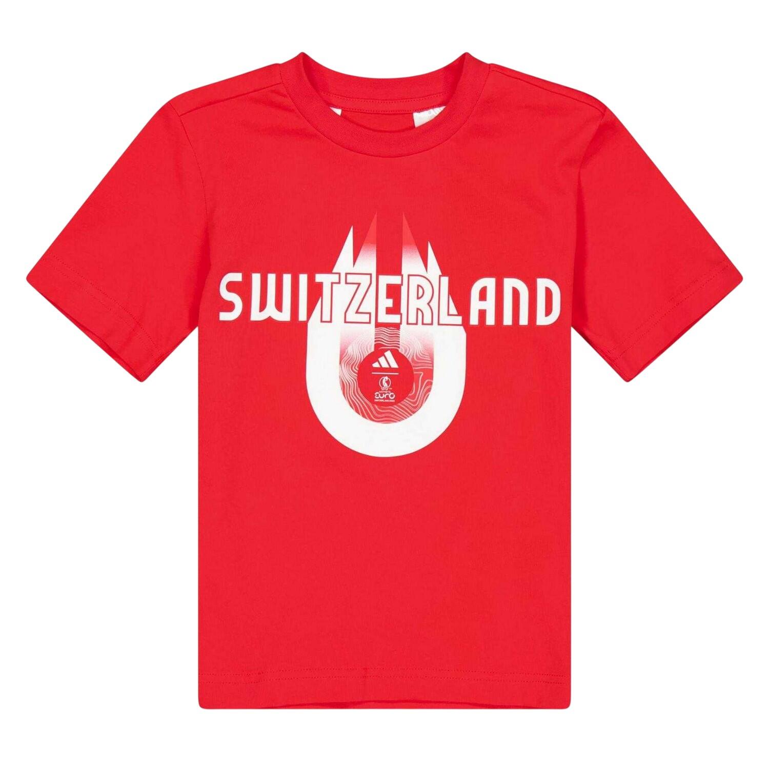Adidas Childrens/Kids Switzerland Performance T-Shirt