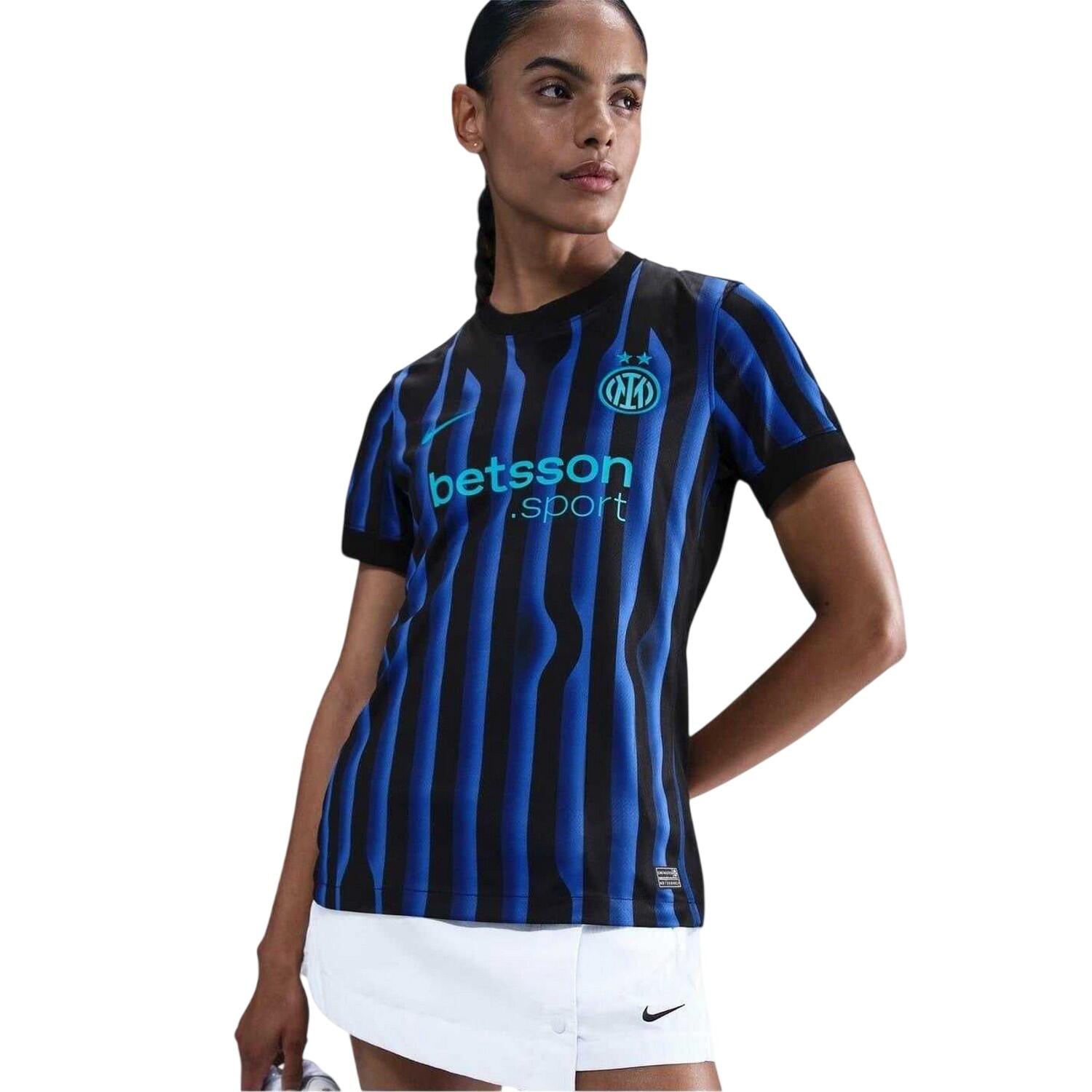 Inter Milan FC Womens/Ladies 2025 2026 Nike Football Shirt