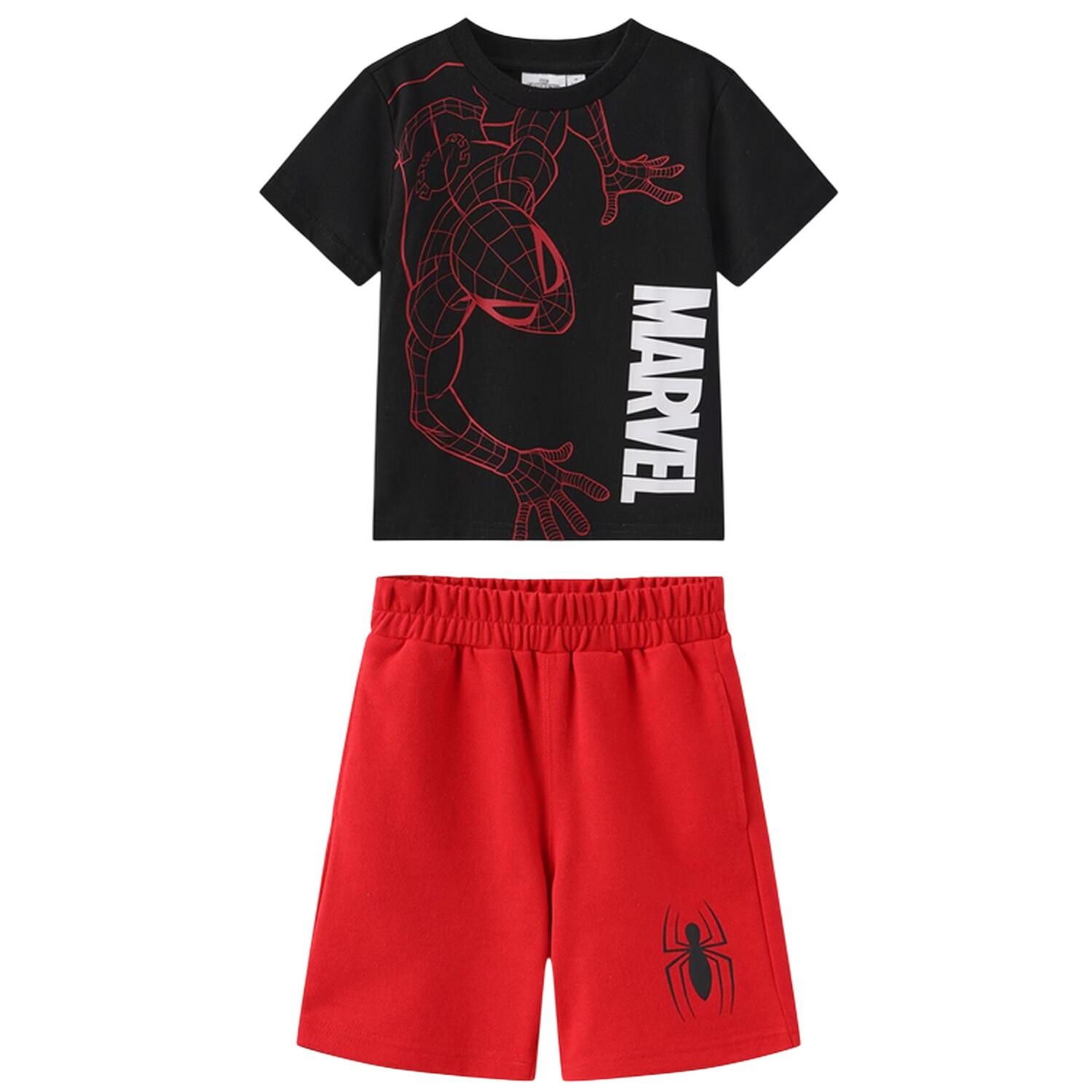 Marvel Childrens/Kids Spider-Man T-Shirt Set