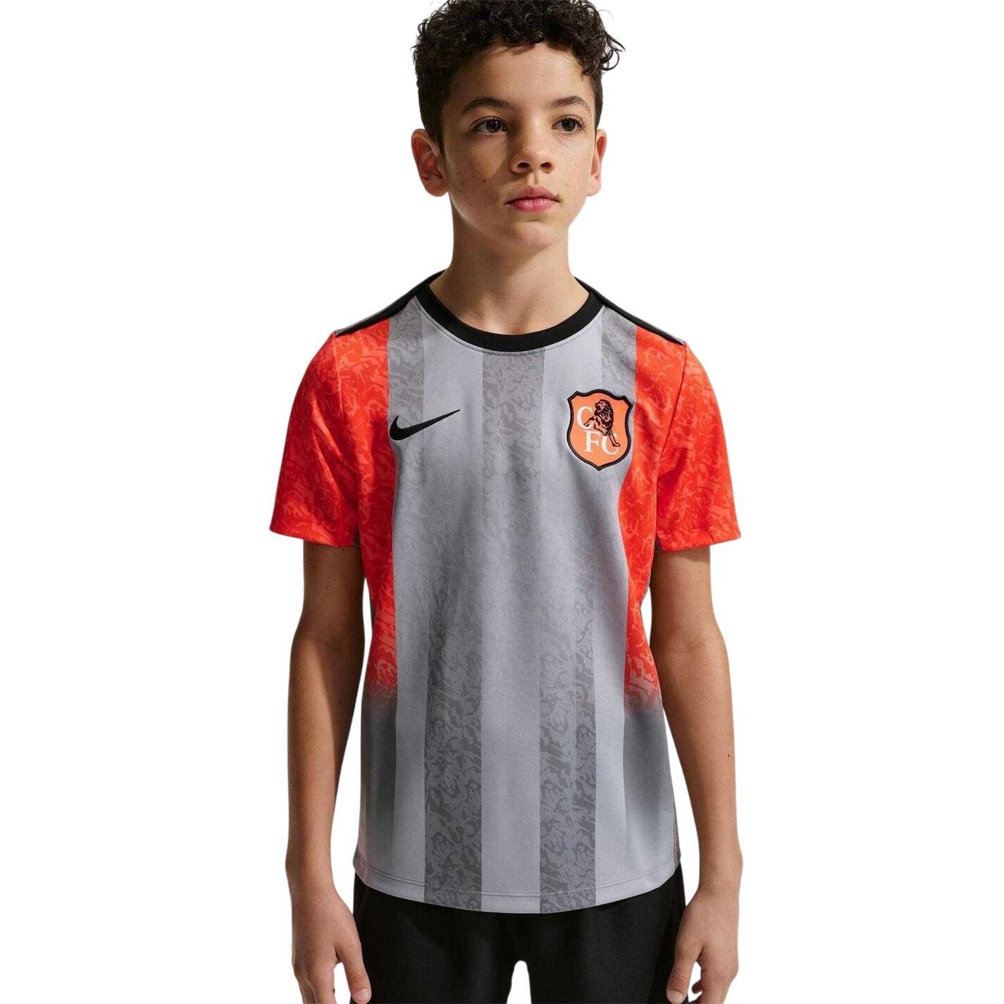 Nike Childrens/Kids Pre Match 25/26 Chelsea FC Football Jersey
