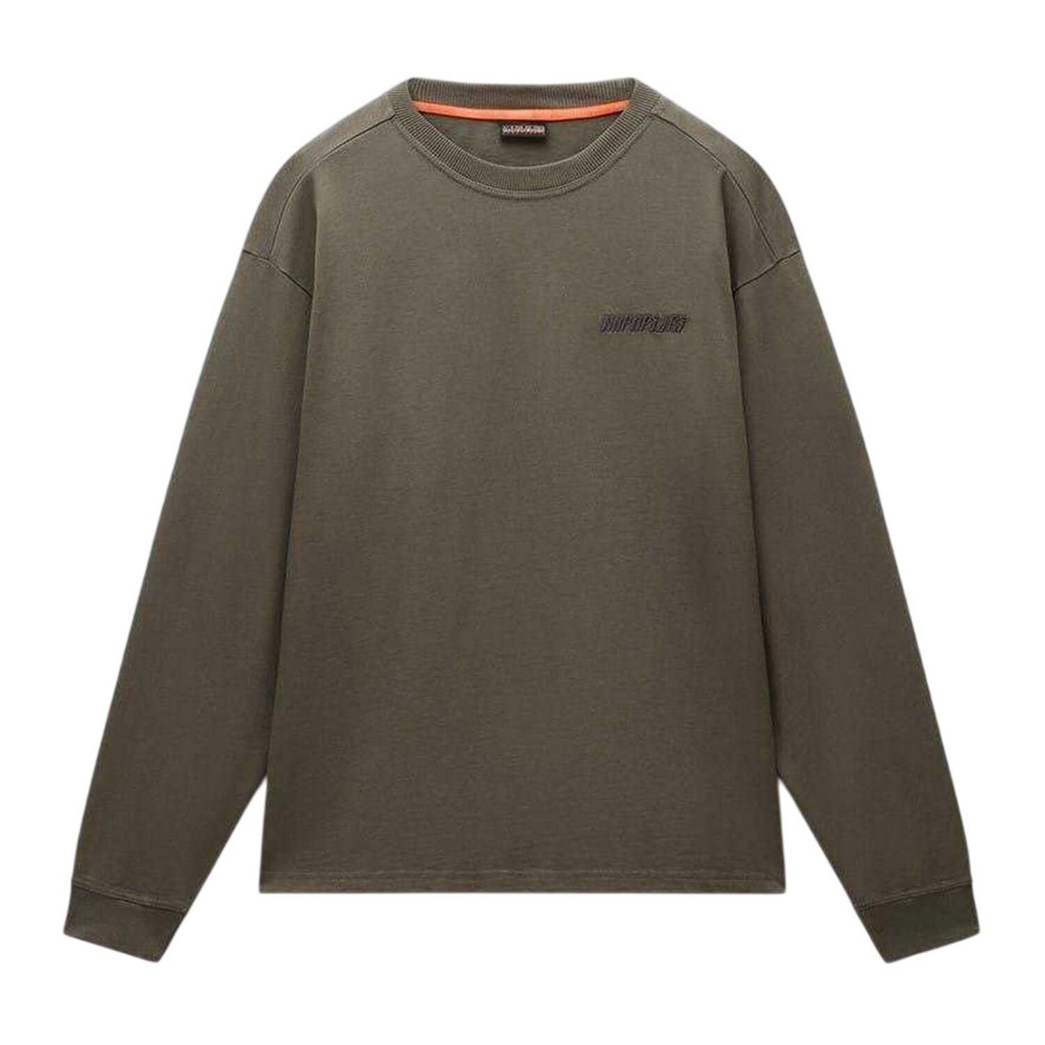 Napapijri Mens Coldirai Drop Shoulder Long-Sleeved T-Shirt