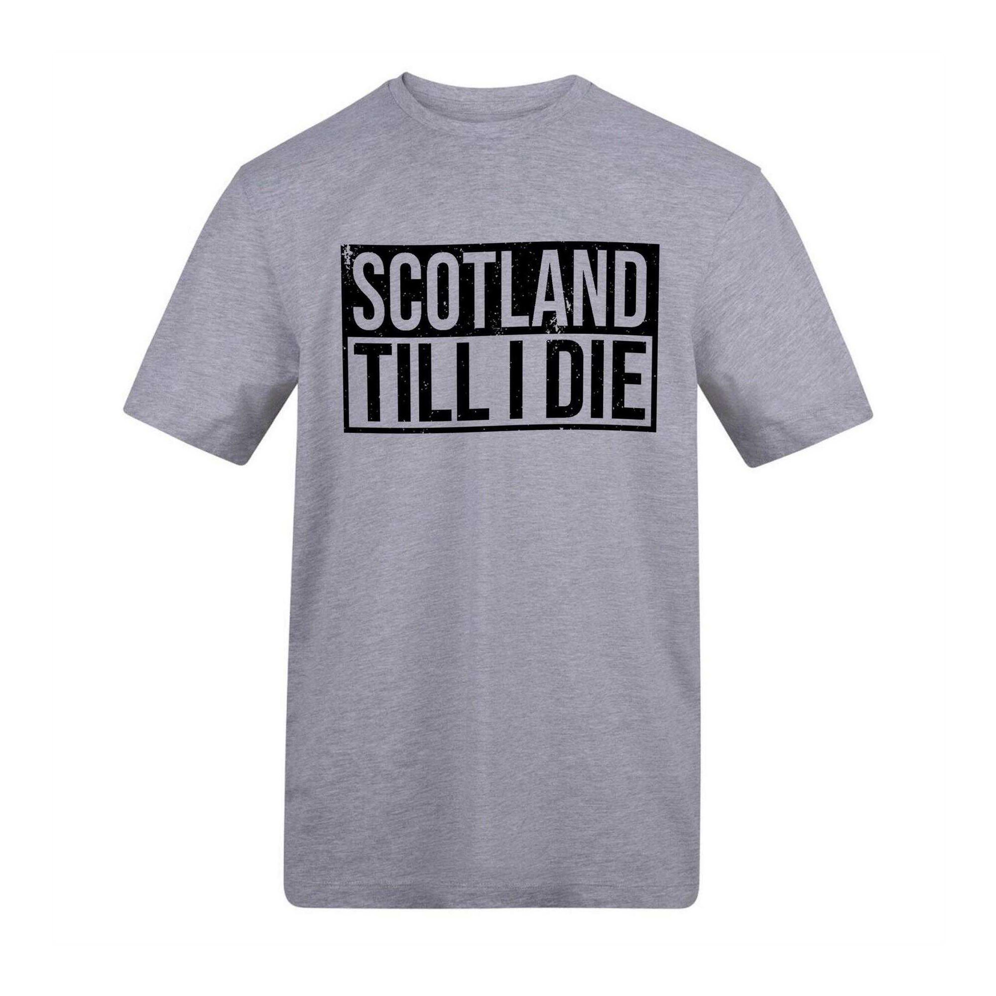 Scotland Mens Scotland Till I Die T-Shirt