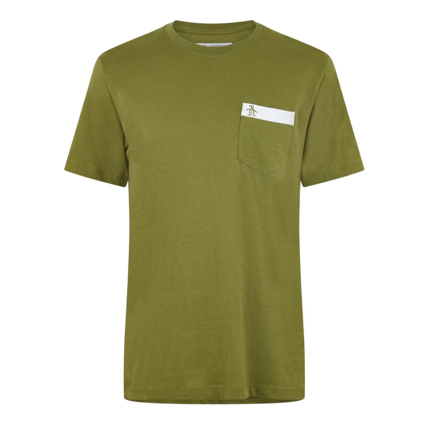 Original Penguin Mens Logo Chest Pocket T-Shirt